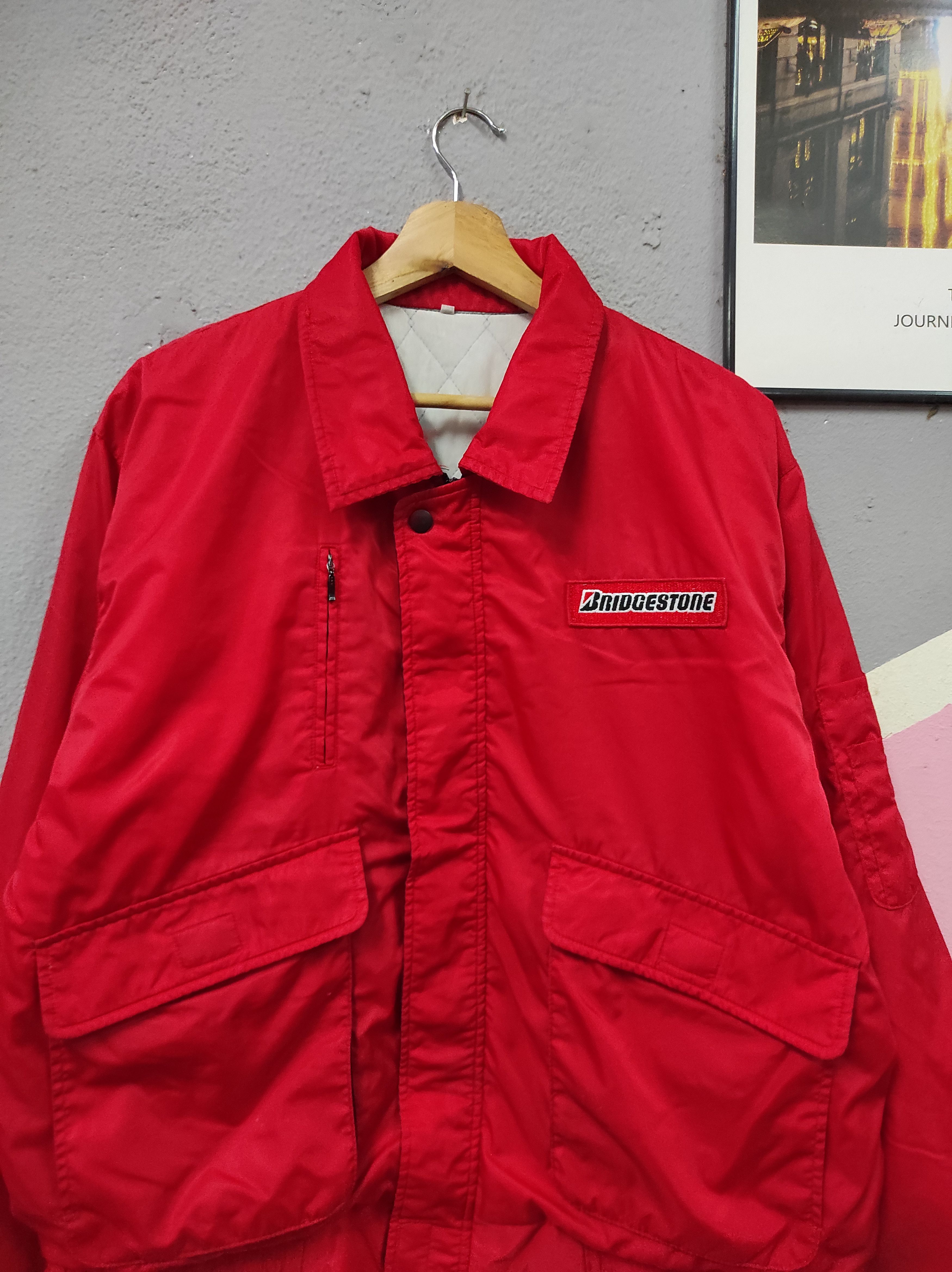 Japanese Brand × Vintage BRIDGESTONE VINTAGE BOMBER JACKET Size US XL / EU 56 / 4 - 2 Thumbnail