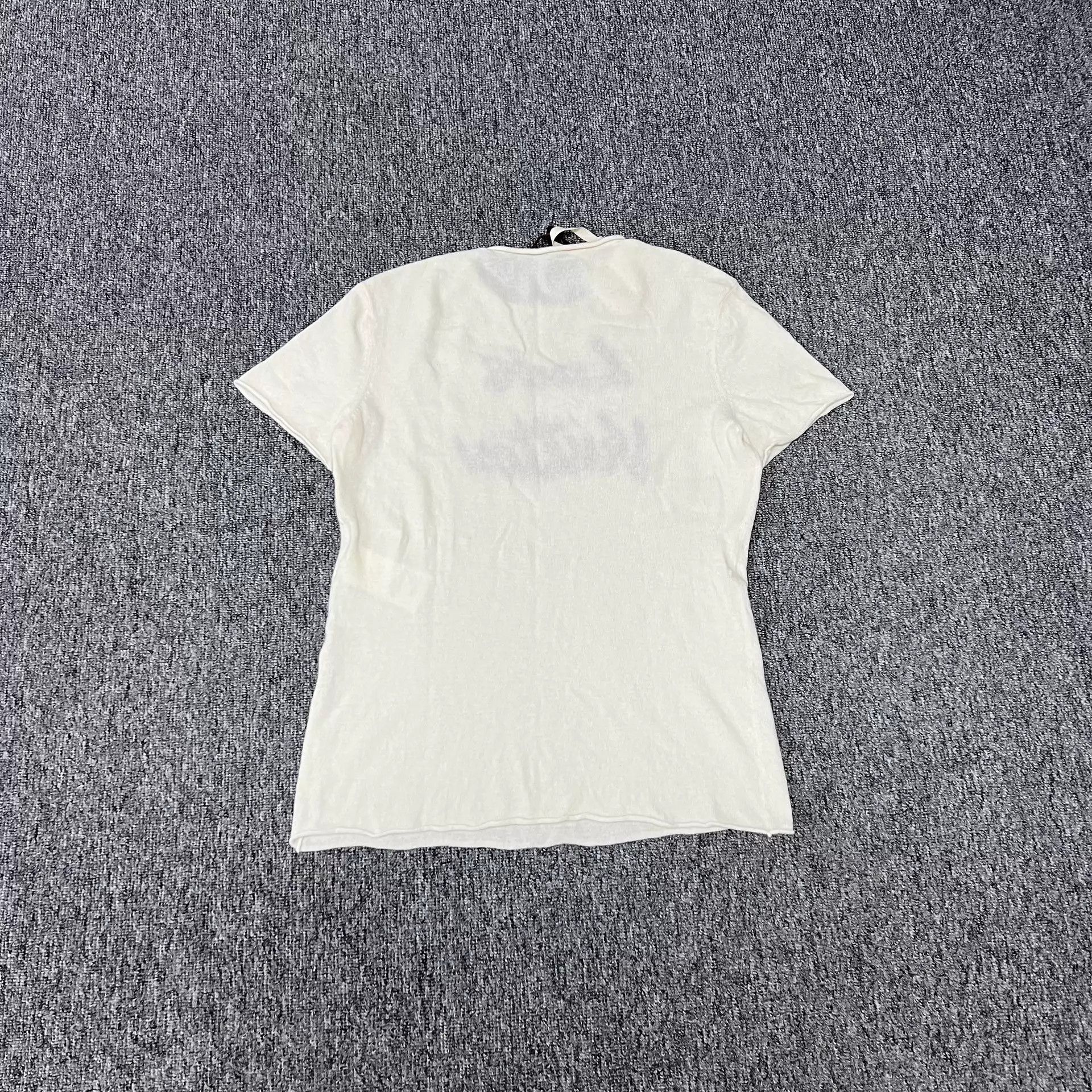 Louis Vuitton LV 26 Graffiti Logo Wool Knit Short Sleeve Tee L 99N Size XL / US 12-14 / IT 48-50 - 4 Thumbnail