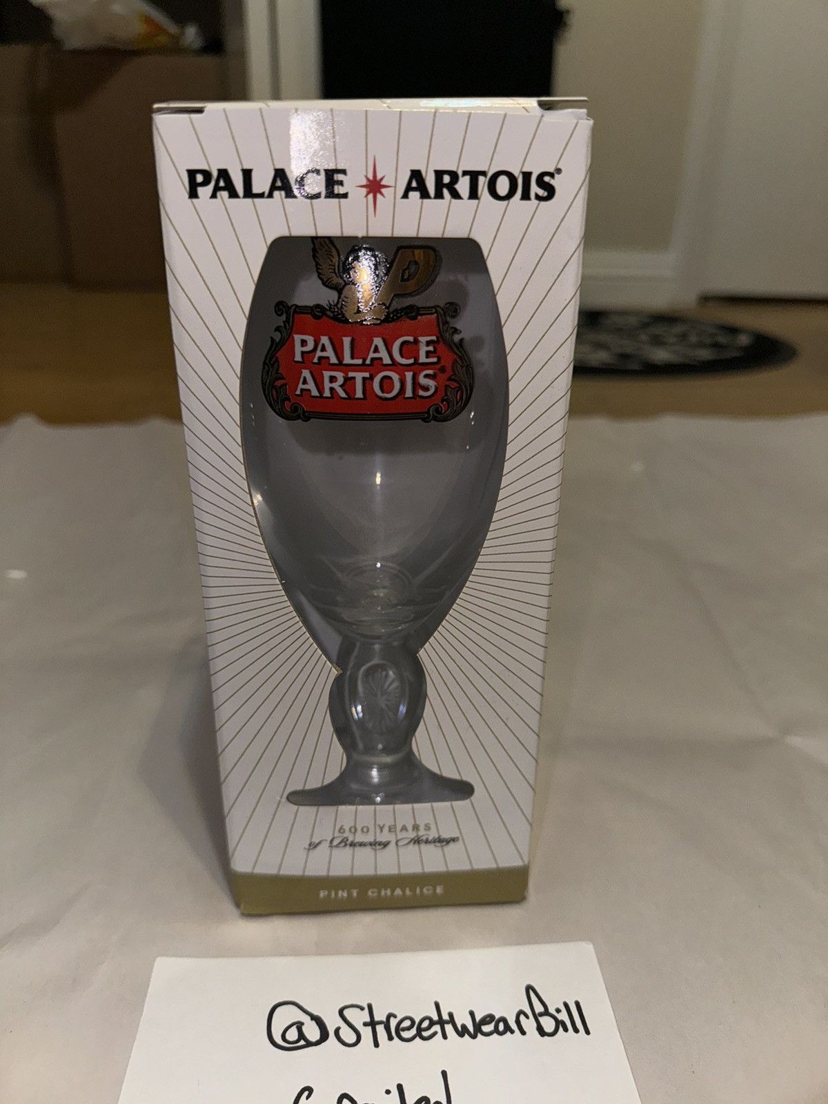 Palace Palace/ Stella Artois Pint Chalice Size ONE SIZE - 2 Thumbnail