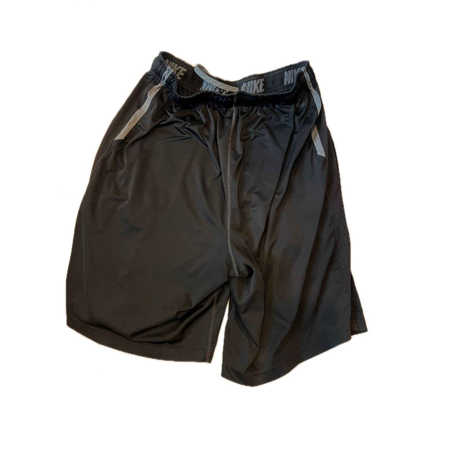 Nike Nike Vintage Black Dri Fit Training Shorts Mens L Size US 38 / EU 54 - 2 Thumbnail