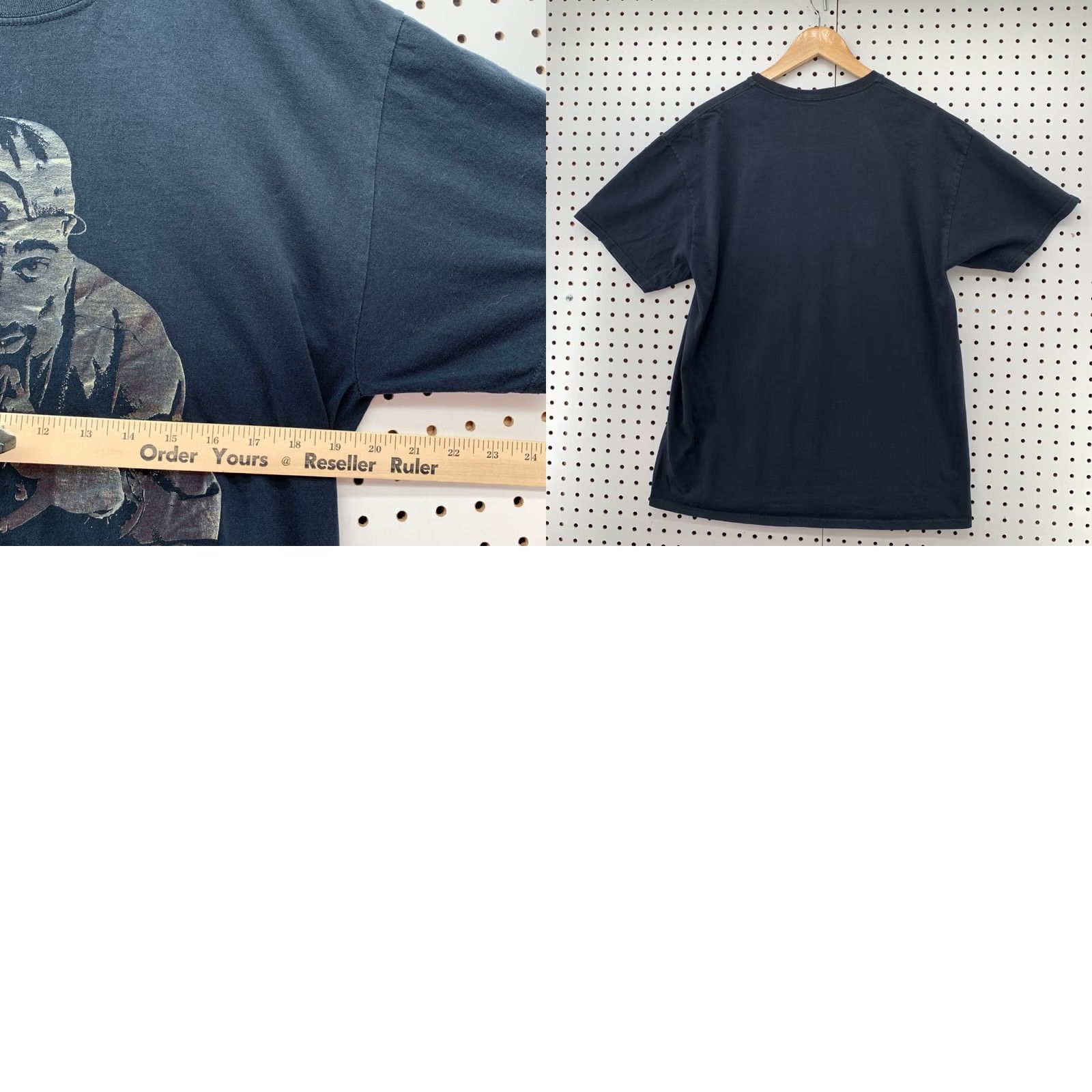 Vintage Poetic Justice Tupac 2PAC Shirt Mens L Black Rap Hip Hop Crew Neck Short Sleeve T-Shirt Size US L / EU 52-54 / 3 - 8 Thumbnail