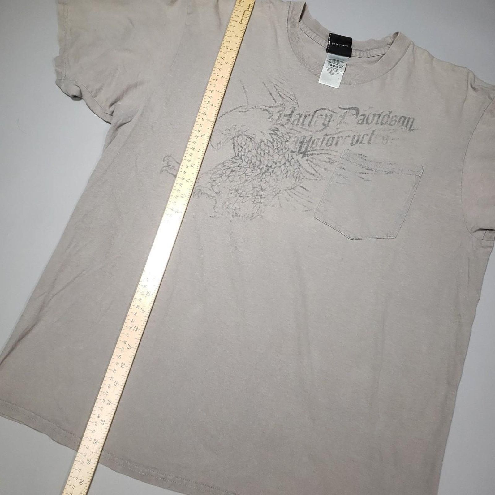 Harley Davidson Vintage Harley Davidson graphic pocket tee Mens XL Size US XL / EU 56 / 4 - 7 Thumbnail
