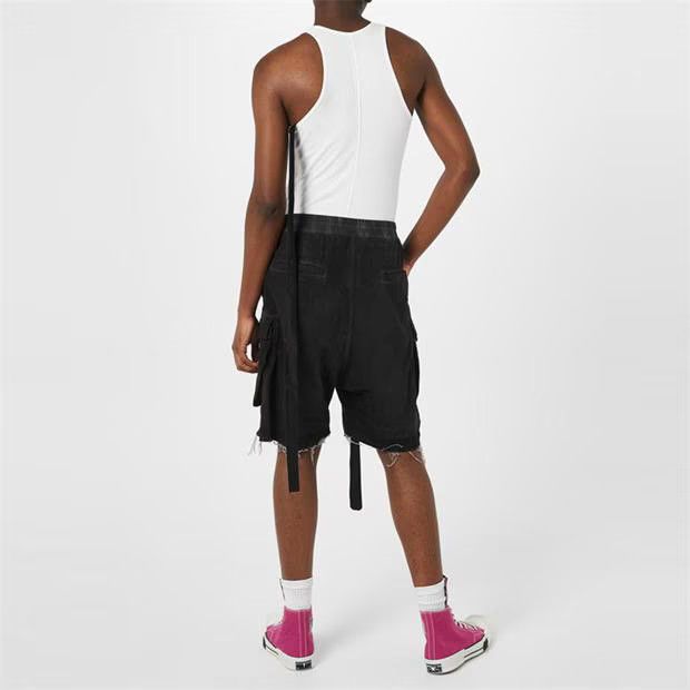 Rick Owens o1g2r1mq0624 Scoop Neck Tank Top in White Size US S / EU 44-46 / 1 - 4 Thumbnail