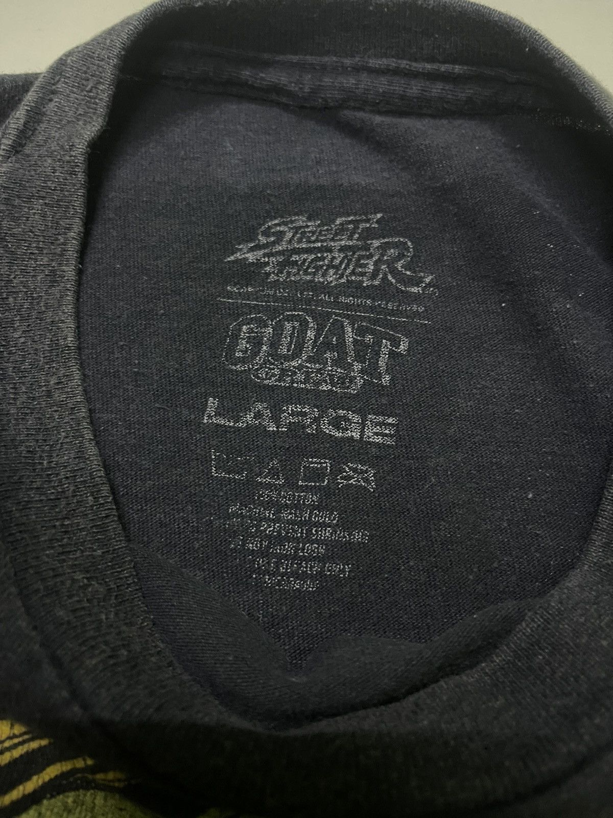 GOAT Crew Vintage Street Fighter Goat Crew Shirt Tee Size US L / EU 52-54 / 3 - 11 Thumbnail