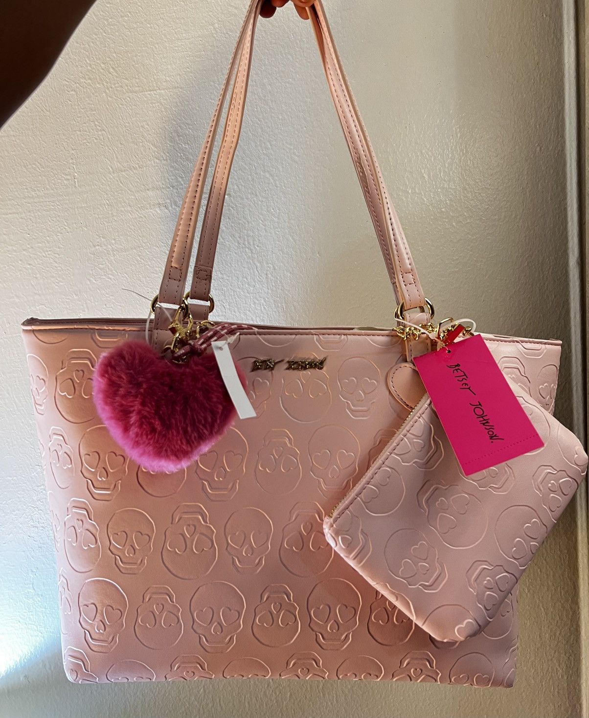 Betsey Johnson Betsey Johnson Barbie Pink Tote Bag Size ONE SIZE - 1 Thumbnail