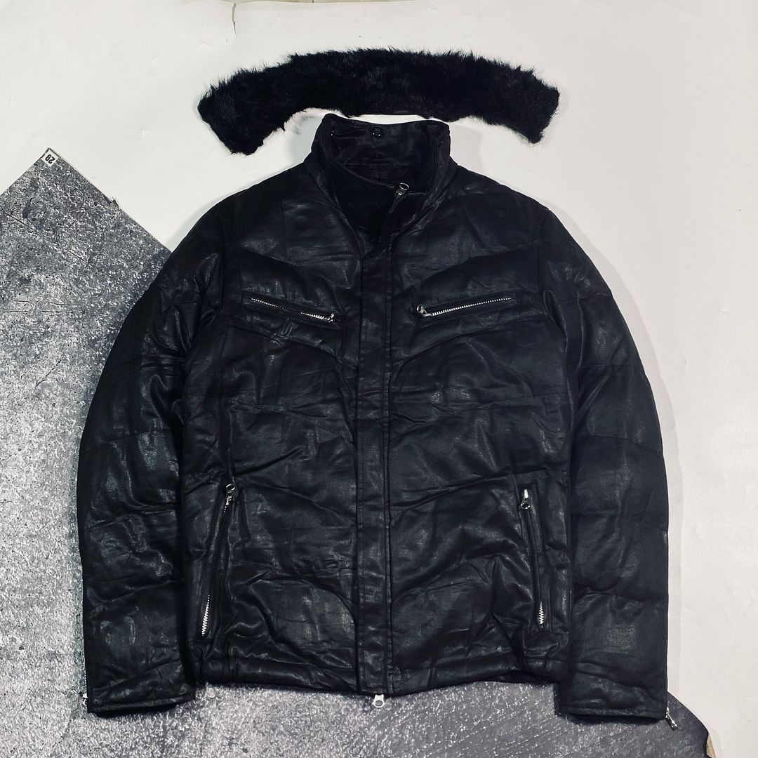 Designer Abahouse fur collar jacket Size US M / EU 48-50 / 2 - 3 Thumbnail