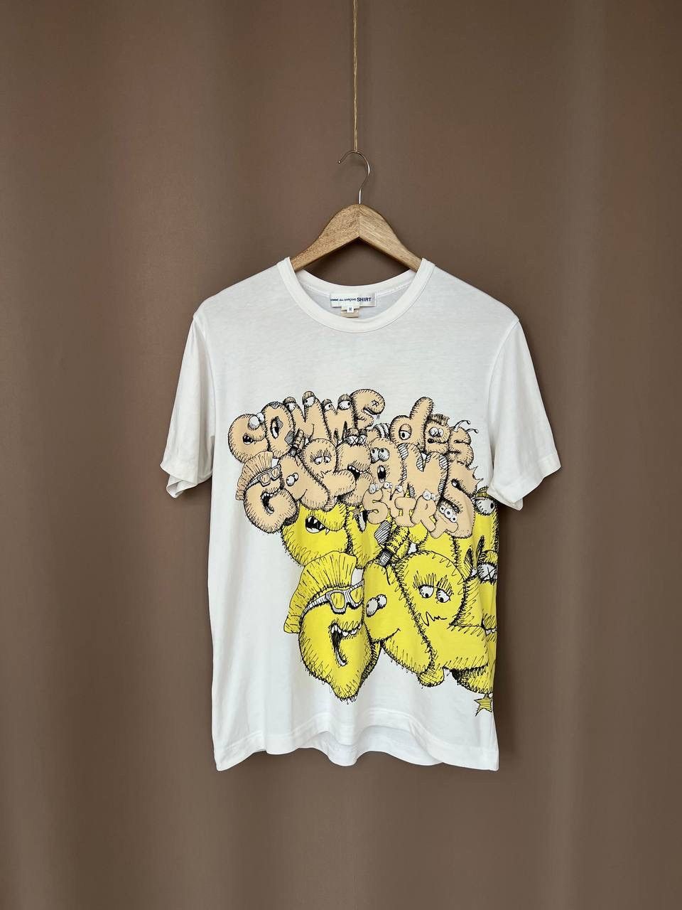 Comme des Garcons SHIRT 90s CDG Alphabet Graphic T-Shirt | Grailed