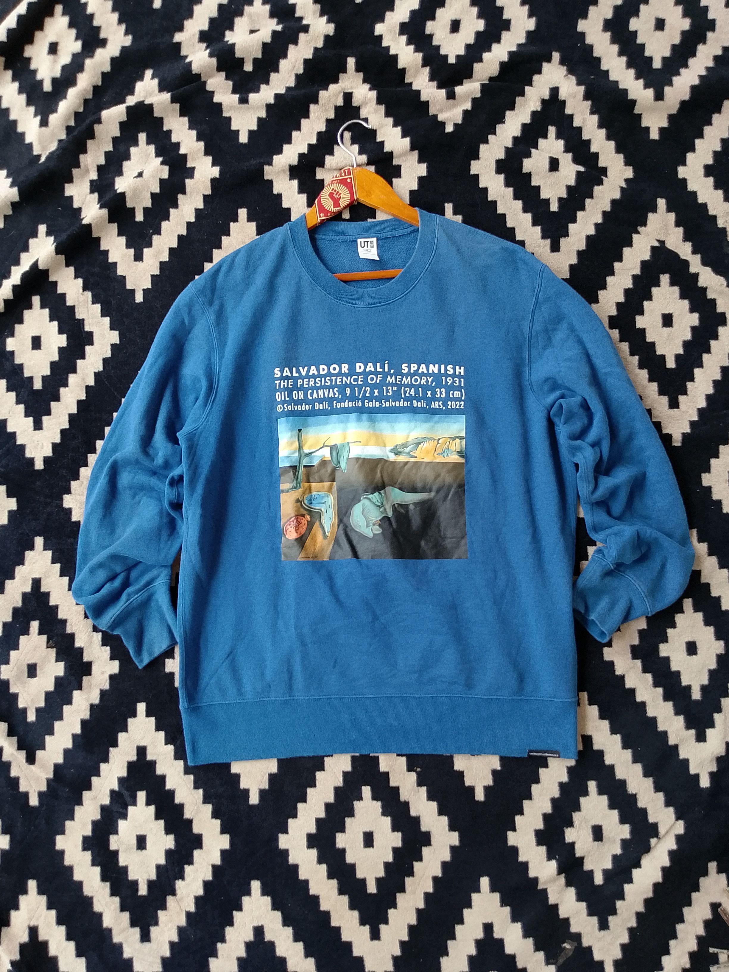 Uniqlo Rare UNIQLO x MoMA Salvador Dalí "Melting Clocks" Sweatshirt Size US XL / EU 56 / 4 - 2 Thumbnail