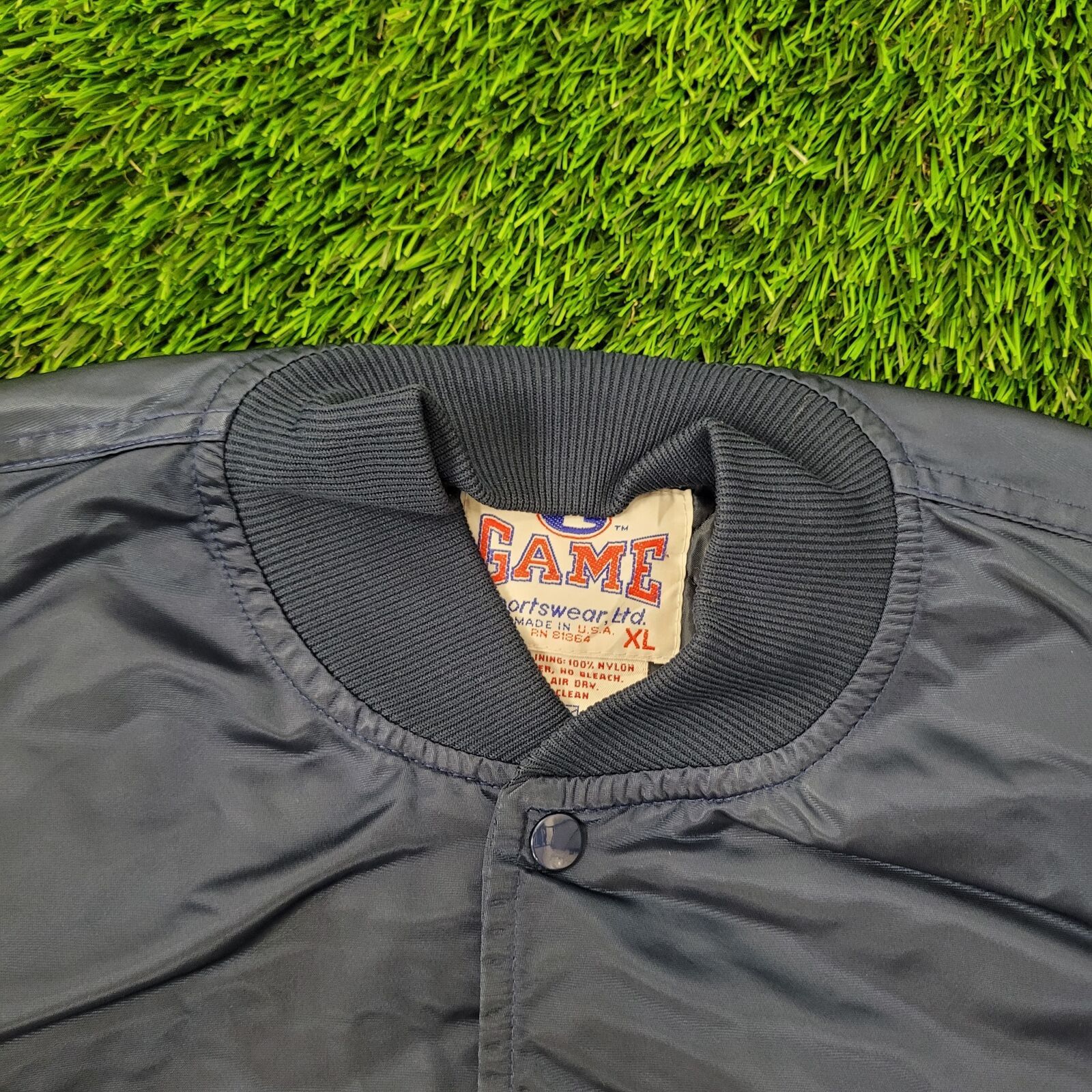 Vintage Vintage 80s 420 Safe-Driver Bomber Jacket XL 26x25 Jevic USA Size US XL / EU 56 / 4 - 10 Thumbnail