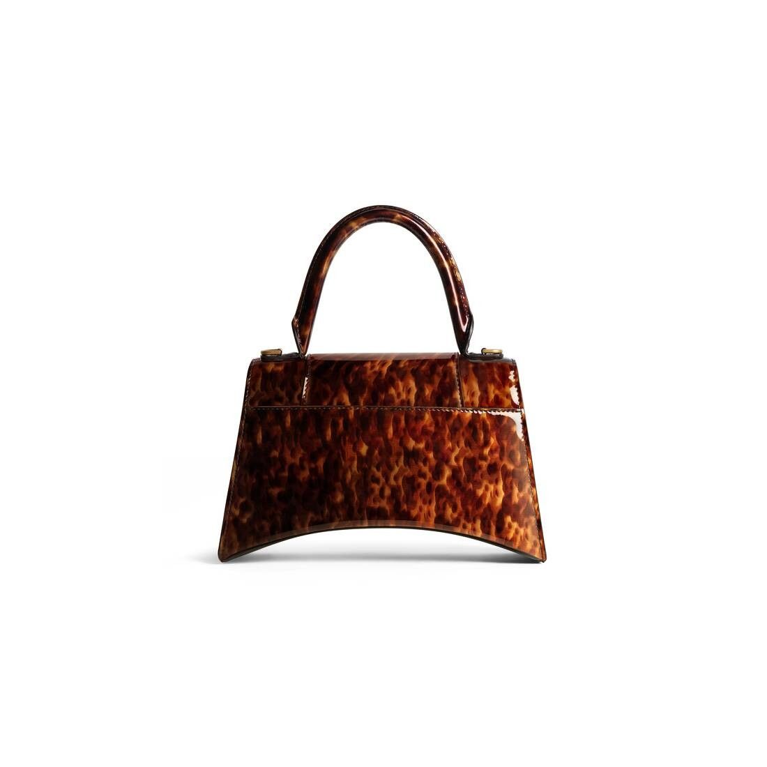 Balenciaga o1la1rc1a0925 Size: OS / Hourglass Small Handbag Tortoise Size ONE SIZE - 4 Thumbnail