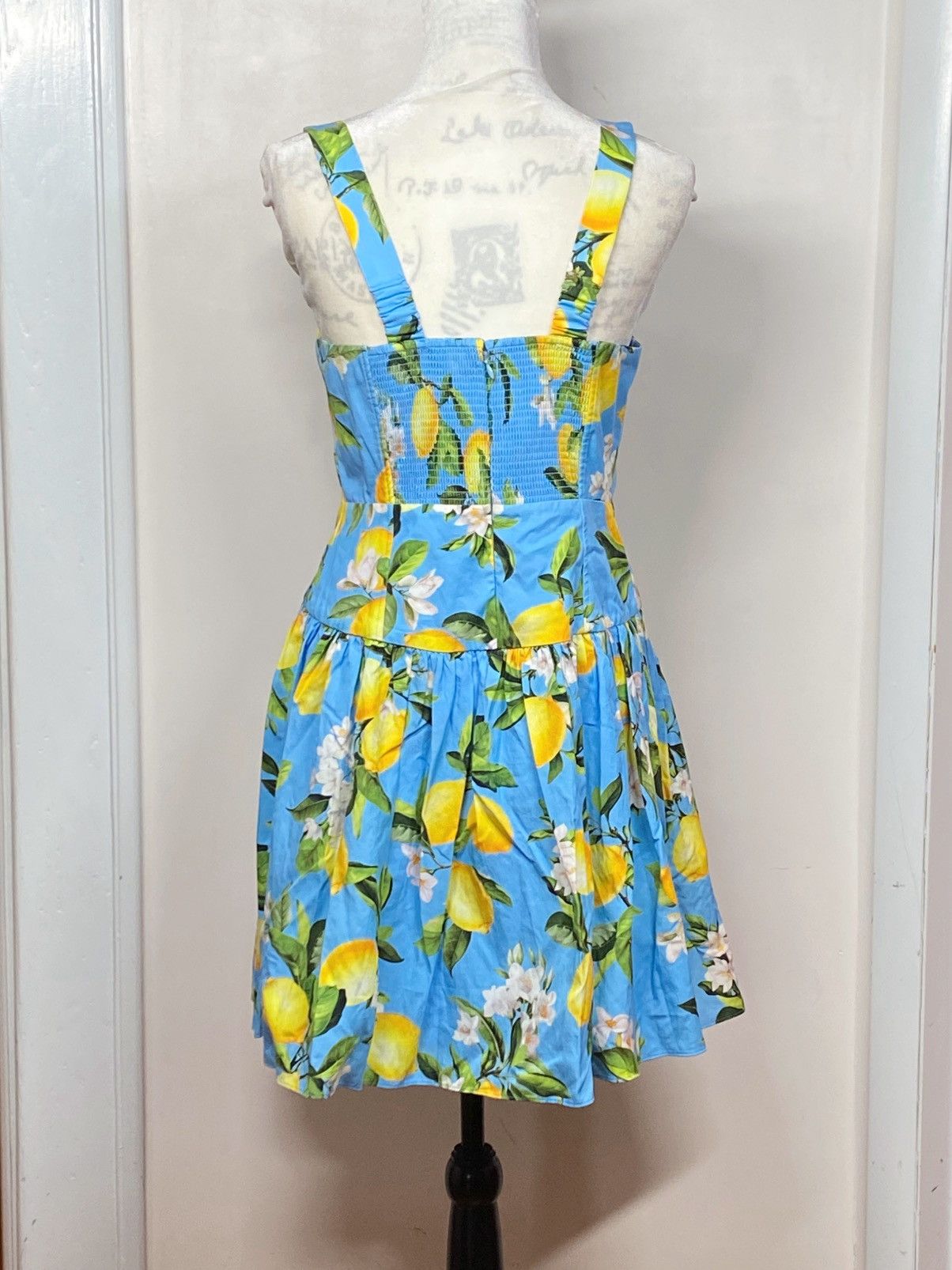 L'AGENCE L'AGENCE Lemon Print Corset Minidress size 8 Size M / US 6-8 / IT 42-44 - 10 Thumbnail
