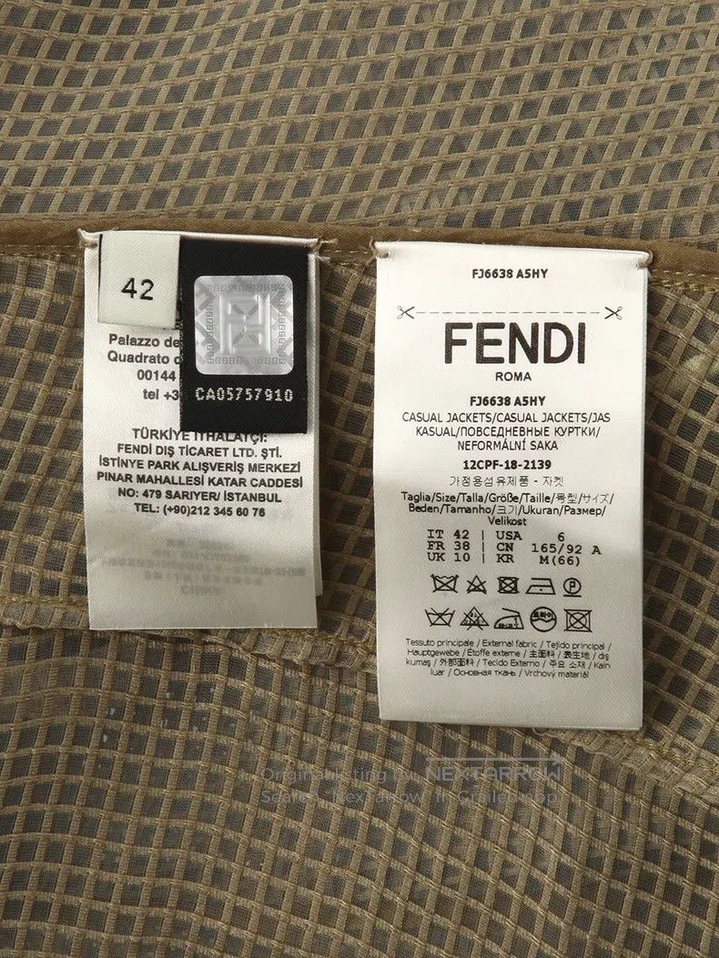 Fendi Fendi Mesh Semi-transparent Fashion Top Jacket Size S / US 4 / IT 40 - 7 Thumbnail