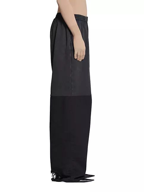 Balenciaga o1s1rm1024 Patched Sweatpants & Joggers in Black Size US 32 / EU 48 - 4 Thumbnail