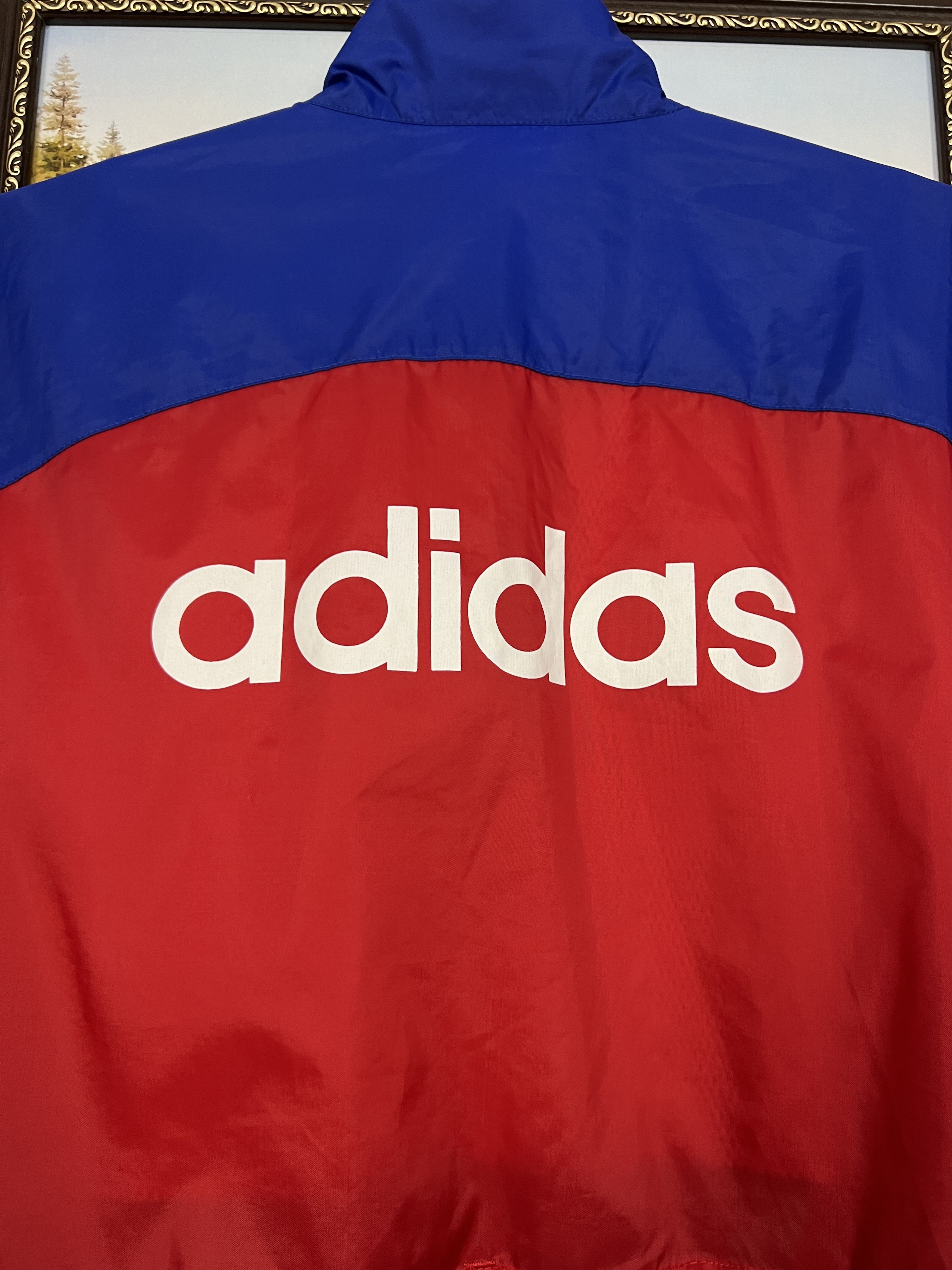 Adidas Vintage 90's Adidas Bayern Munich Football Jacket Soccer Size US M / EU 48-50 / 2 - 14 Thumbnail
