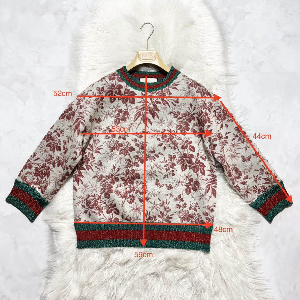 Gucci runway Gucci Sherry Line Botanical Sweatshirt Sweater Size M / US 6-8 / IT 42-44 - 15 Thumbnail