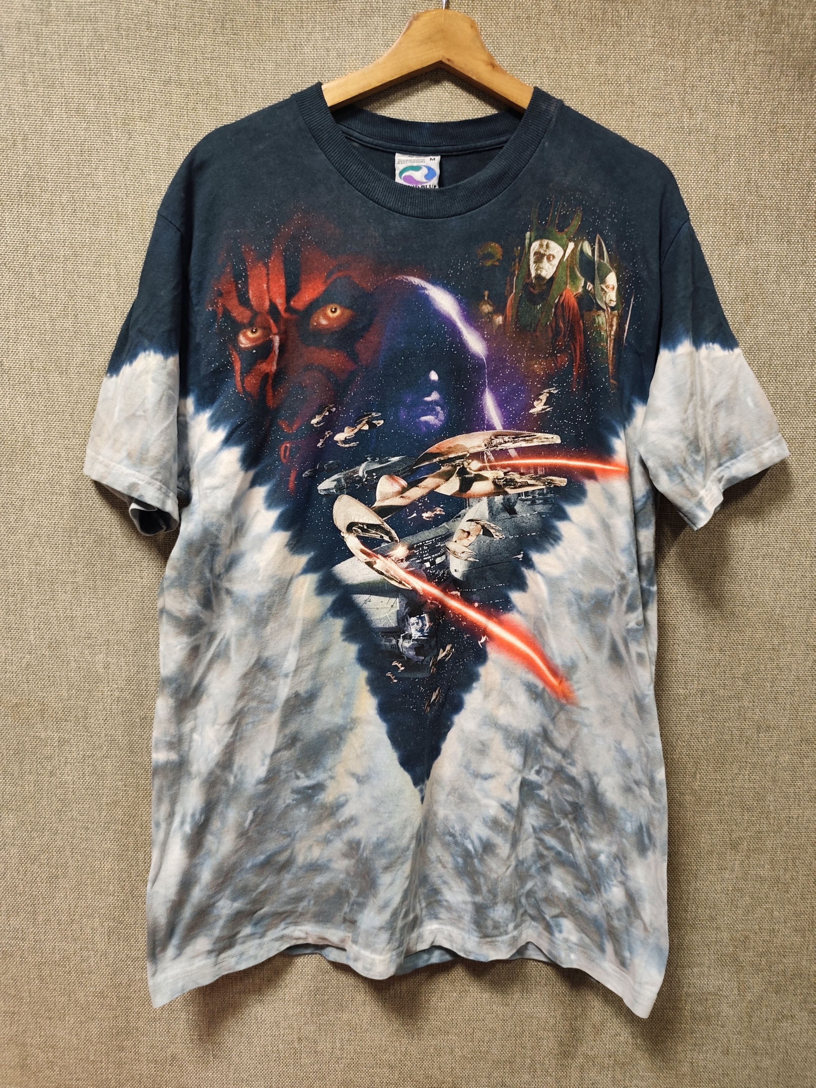 Liquid Blue Vintage 90s Liquid Blue Star Wars Episode 1 Phantom Menace Size US M / EU 48-50 / 2 - 1 Thumbnail