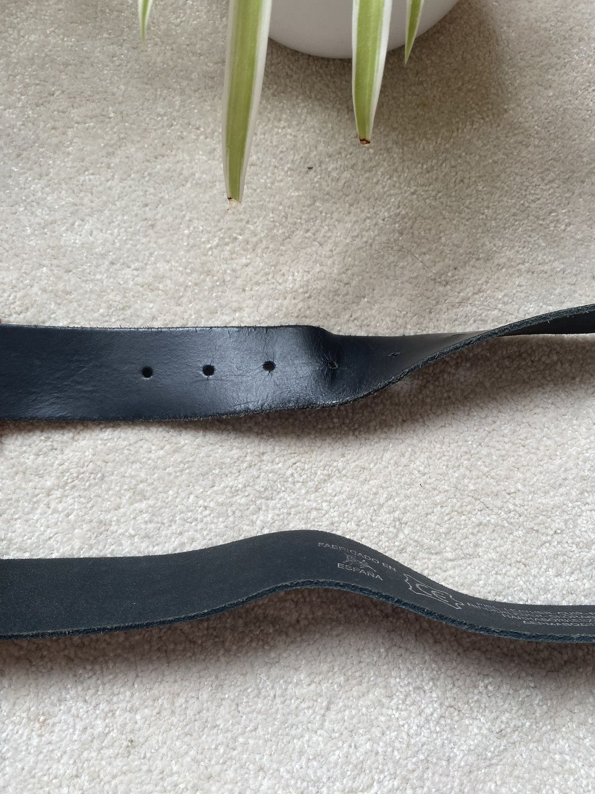 Diesel × Vintage leather belt diesel Size 46 - 3 Thumbnail