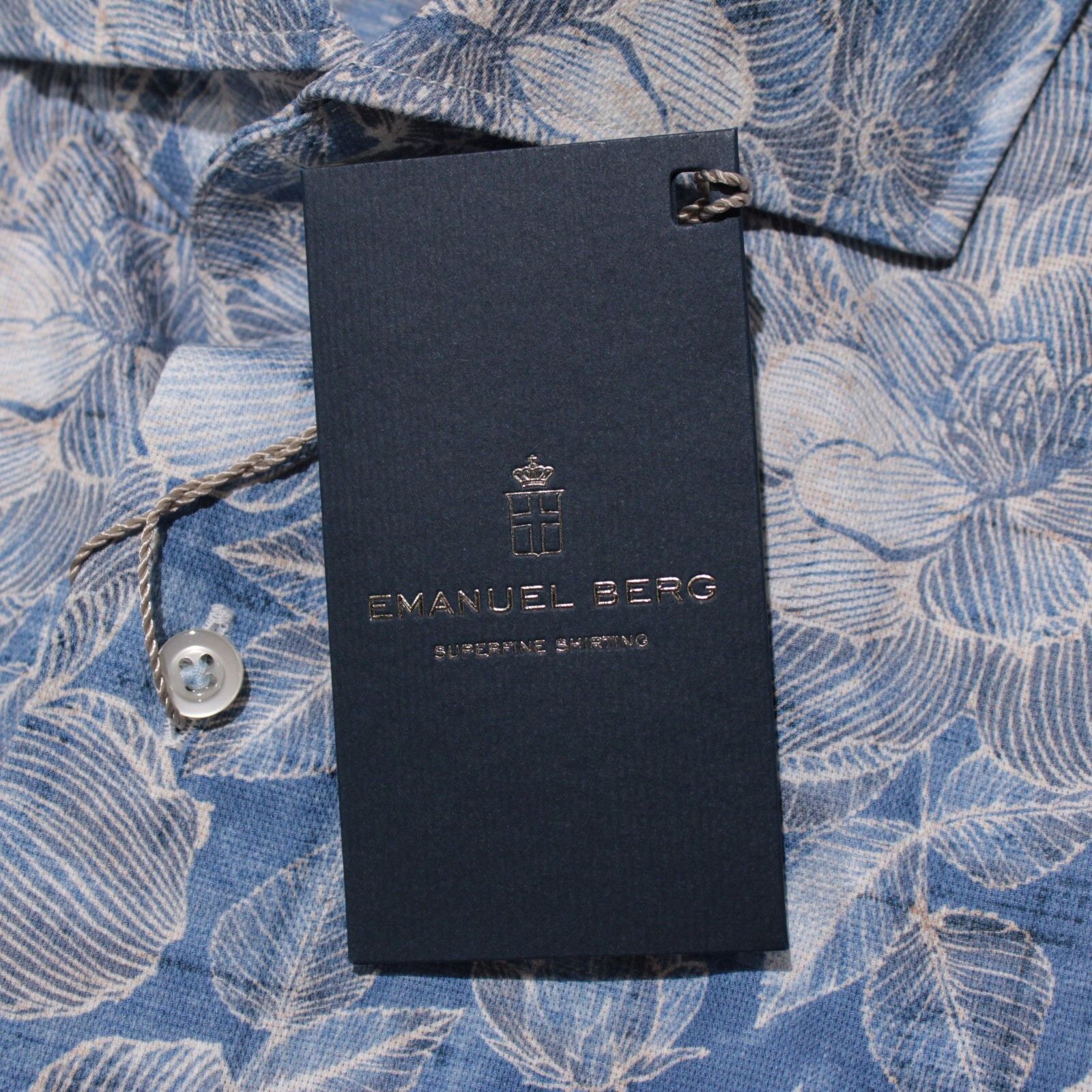 Other Emanuel Berg New with tags Shirt Size XL US In Blue Size US XL / EU 56 / 4 - 2 Thumbnail