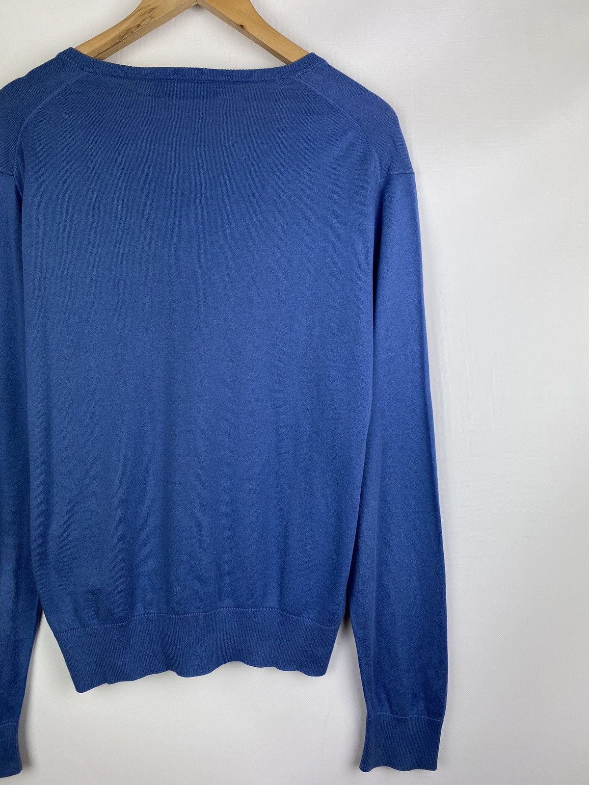 Vintage Polo by Ralph Lauren vintage men’s v neck sweater pullover Size US L / EU 52-54 / 3 - 14 Thumbnail