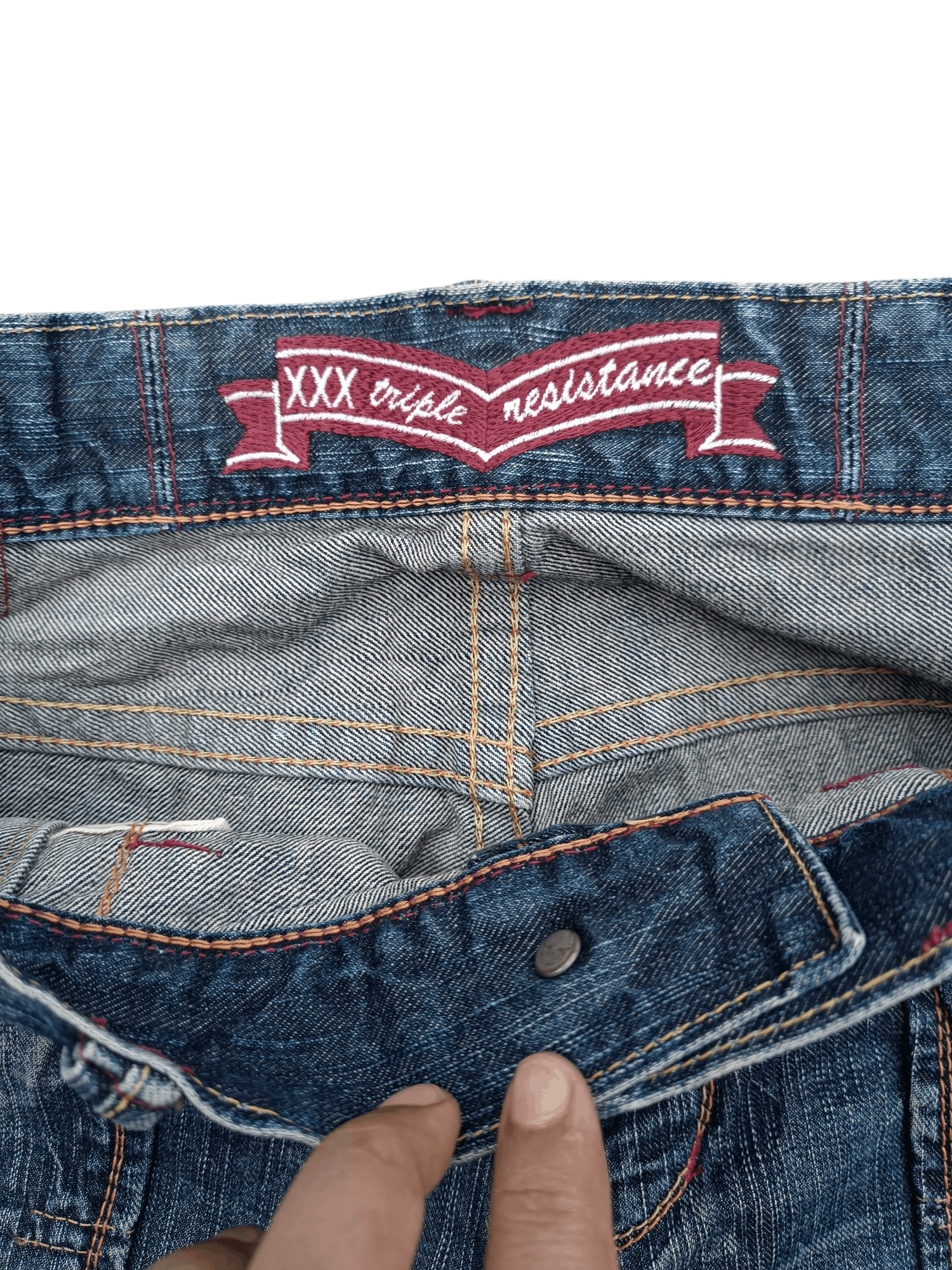 Hysteric Glamour × Japanese Brand RARE 🔥 Japan 🇯🇵 Liberto Distressed Design Size US 34 / EU 50 - 15 Thumbnail