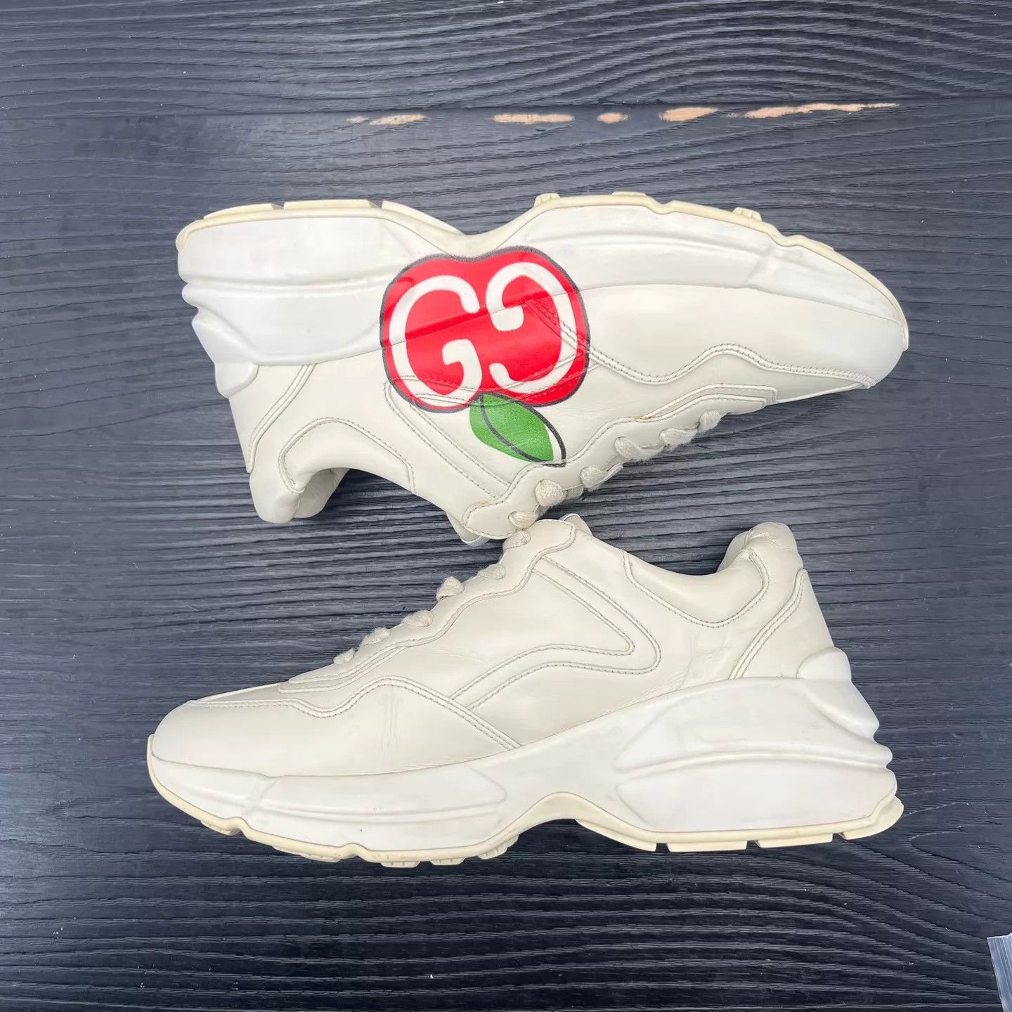 Gucci Gucci Rhyton Cherry 38 Like New Size US 7.5 / IT 37.5 - 2 Thumbnail