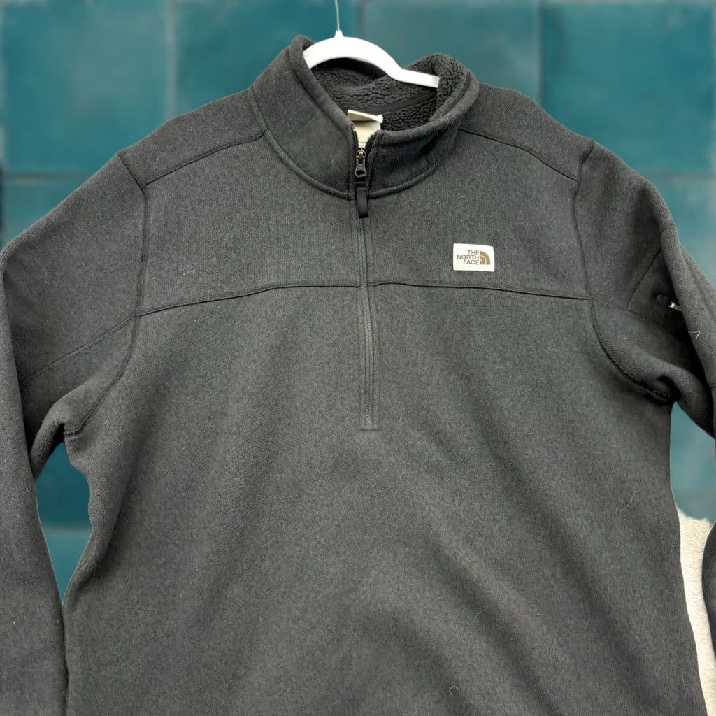 The North Face The North Face Mens Gray Gordon Lyons 1/4 Zip Pullover Sweater 2XL NWT Size US XXL / EU 58 / 5 - 1 Thumbnail
