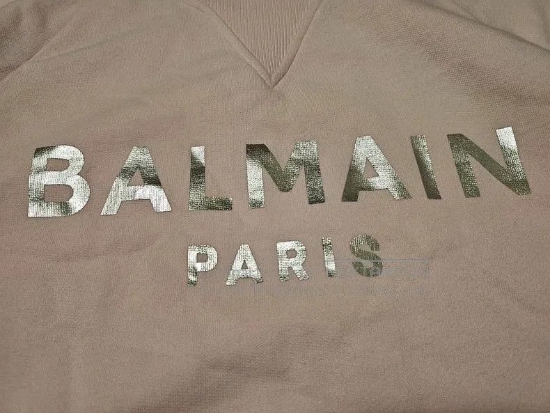 Balmain Balmain Paris Light Pink Sweatshirt. Size US M / EU 48-50 / 2 - 2 Thumbnail