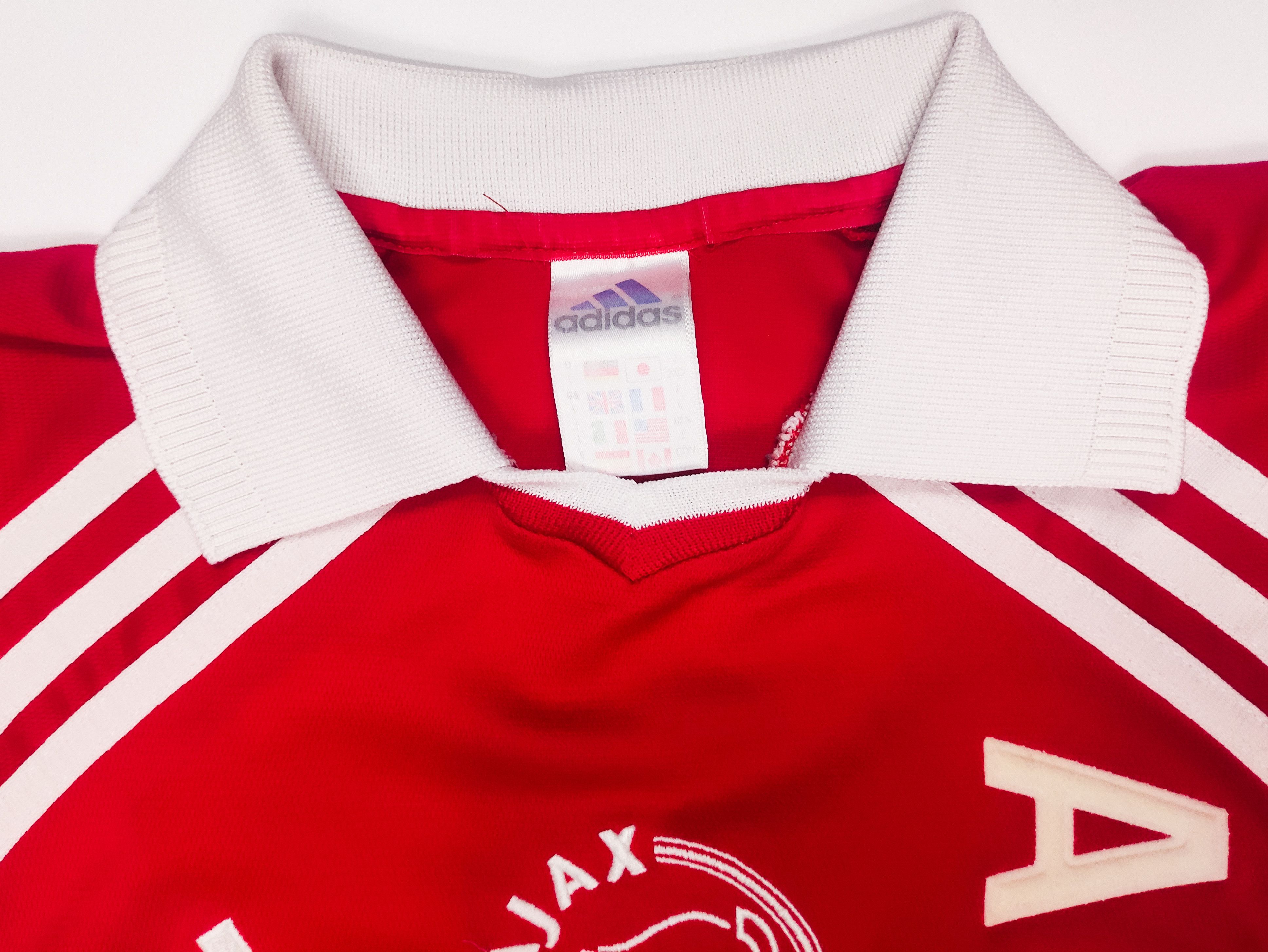 Adidas Ajax Amsterdam 2000 2001 Adidas Training Shirt Abn Amro Size US L / EU 52-54 / 3 - 3 Thumbnail