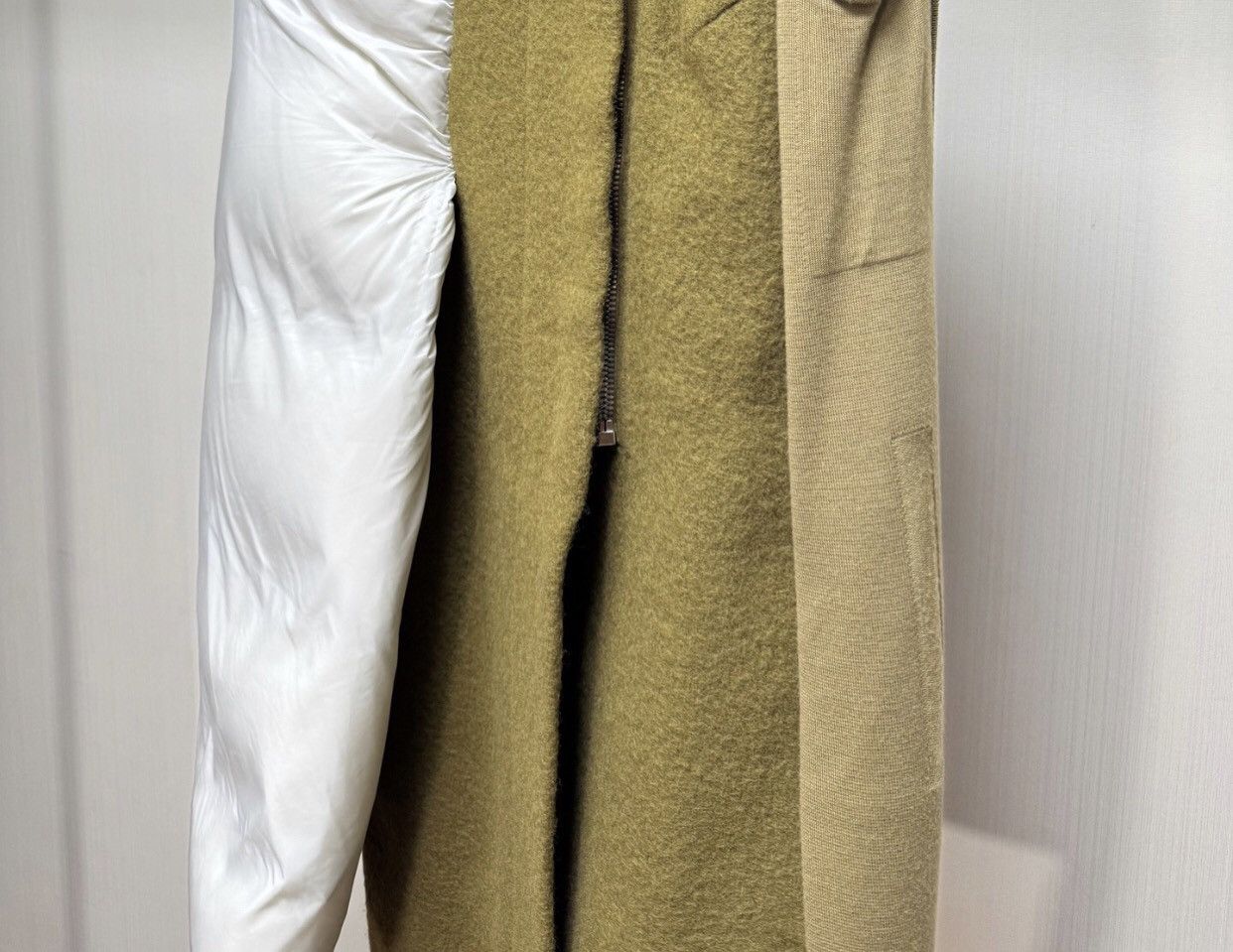 Rick Owens Rick owens17FW show style spliced down tracksuit cotton coat Size US M / EU 48-50 / 2 - 5 Thumbnail