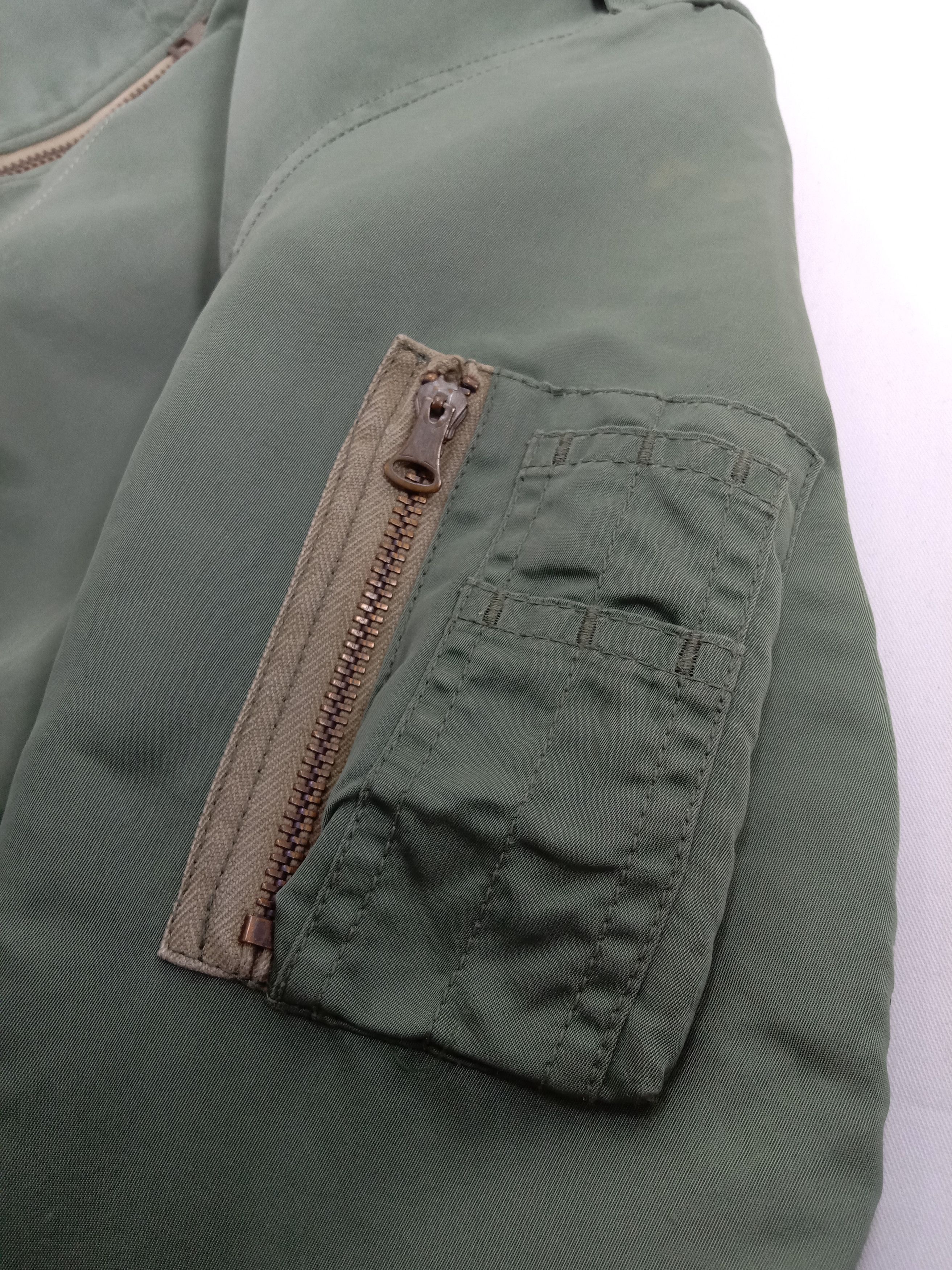 Japanese Brand Vintage Army Japanese Inpaichthys Kerri Bomber Jacket Size US S / EU 44-46 / 1 - 7 Thumbnail