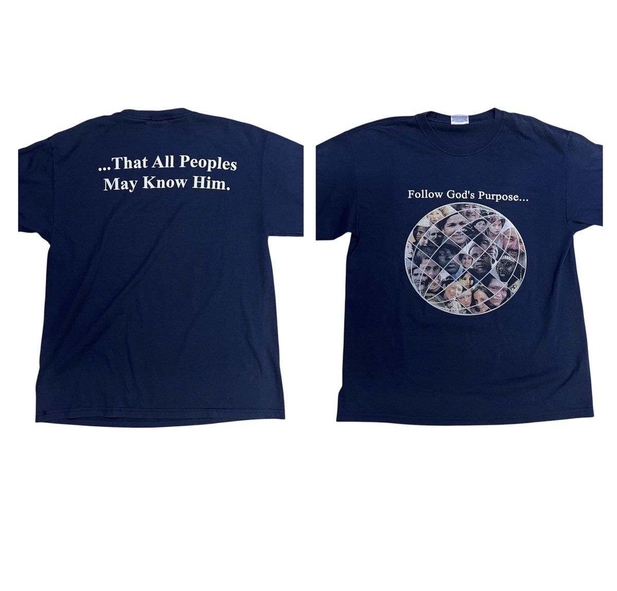 Arts & Science Vintage World Religion Print T Shirt Size US S / EU 44-46 / 1 - 1 Thumbnail