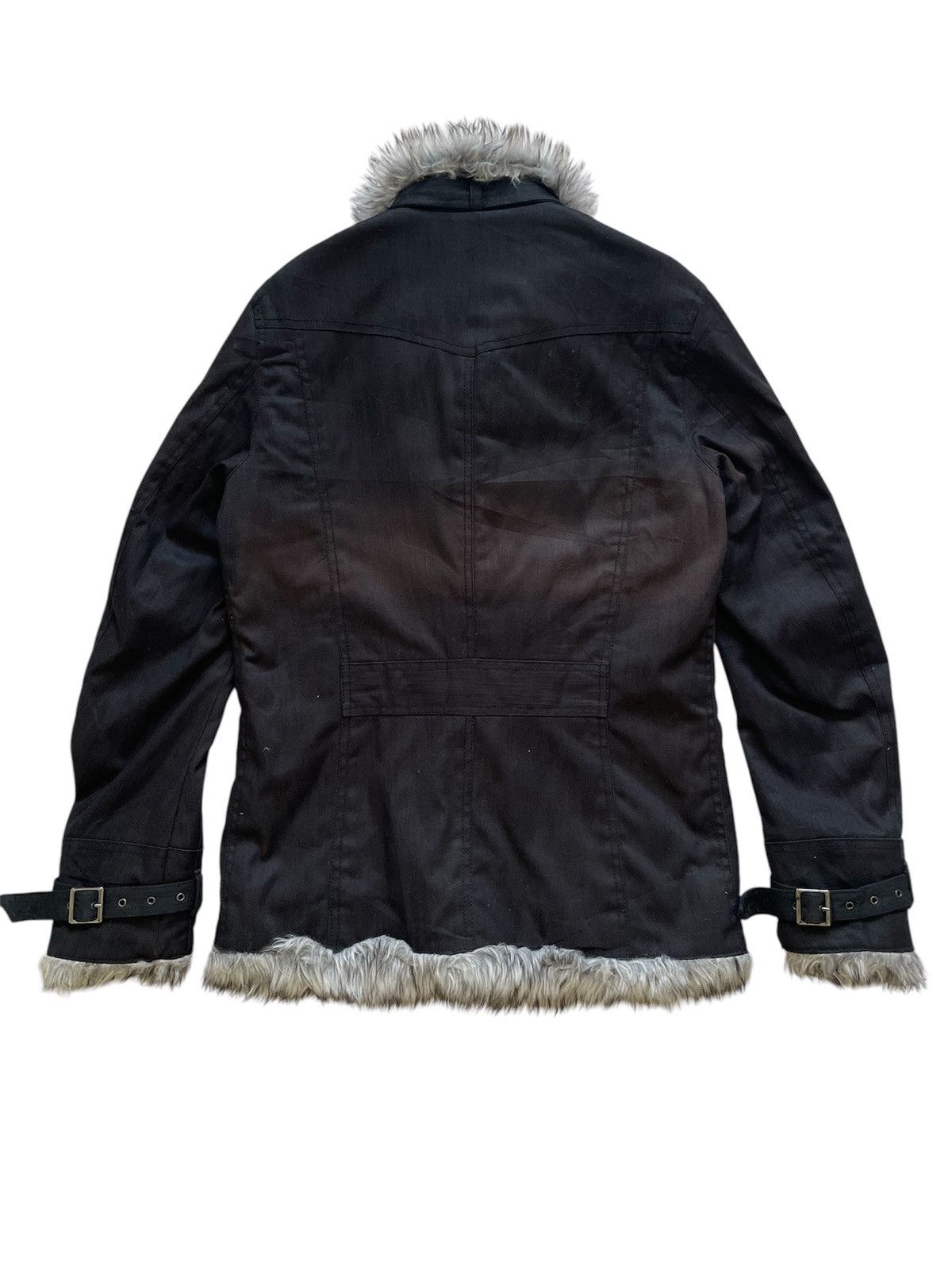 Japanese Brand × Vintage 🔥Vintage Biker Jacket Nicole Club Mink Fur Lining Kapital Size US M / EU 48-50 / 2 - 3 Thumbnail