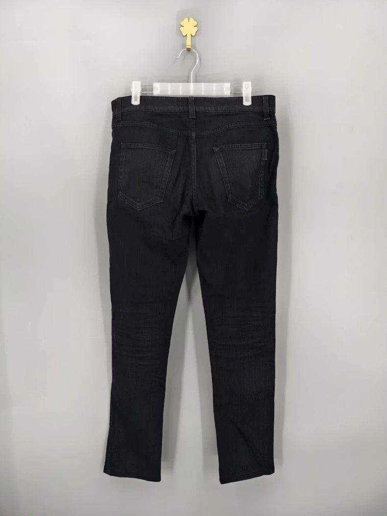 Saint Laurent Paris Saint Laurent Black Distressed Denim Pants-2505 Size US 30 / EU 46 - 2 Thumbnail