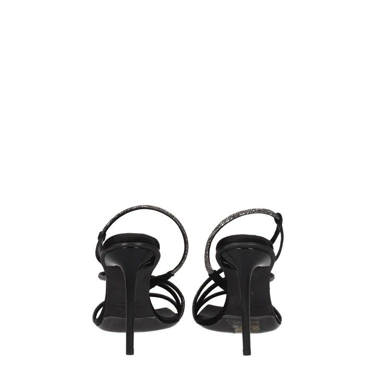 Max Mara ob1o1e1124 Suede Sandals in Black Size US 6 / IT 36 - 5 Thumbnail