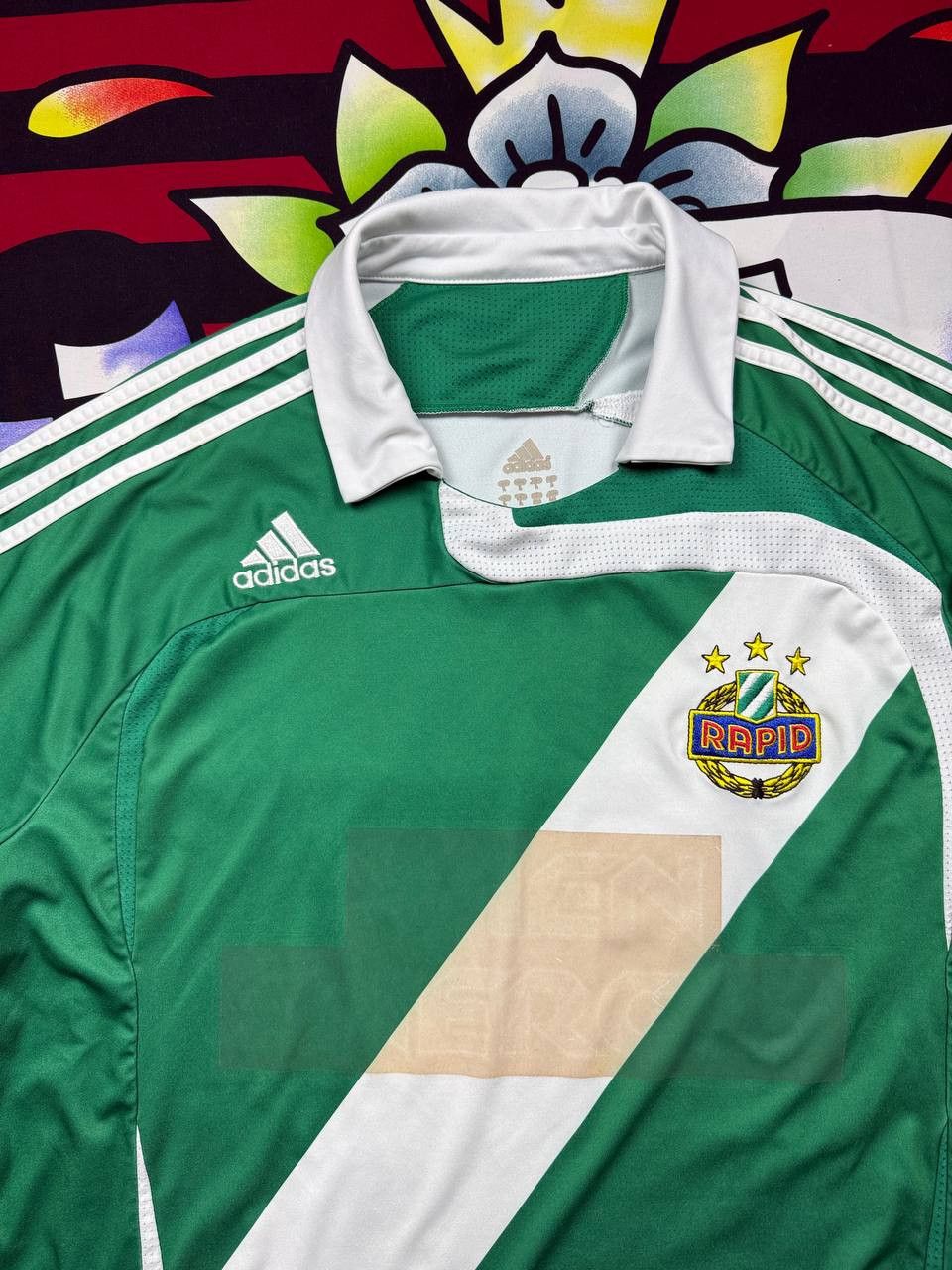 Adidas Adidas Wien Rapid 07/09 soccer jersey shirt football Size L Size US L / EU 52-54 / 3 - 2 Thumbnail