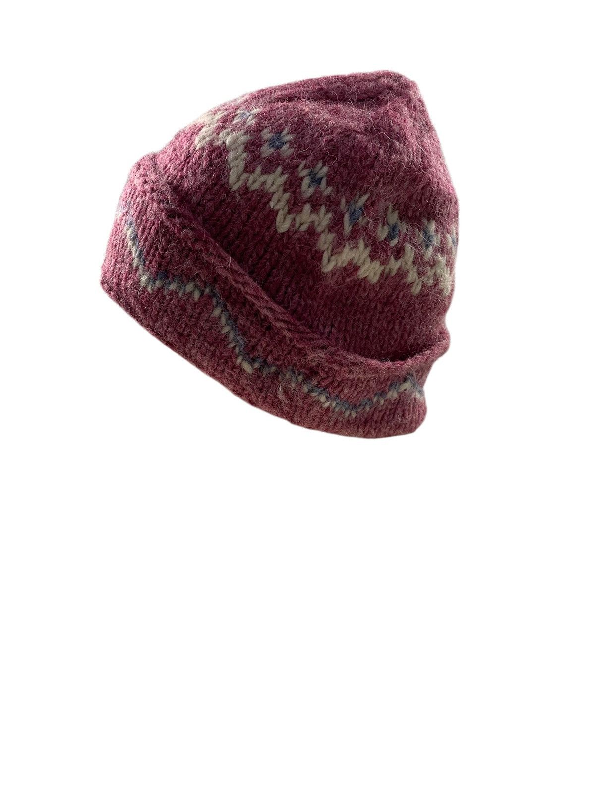 Kapital Crochet knitted hairy beanir hats Size ONE SIZE - 3 Thumbnail