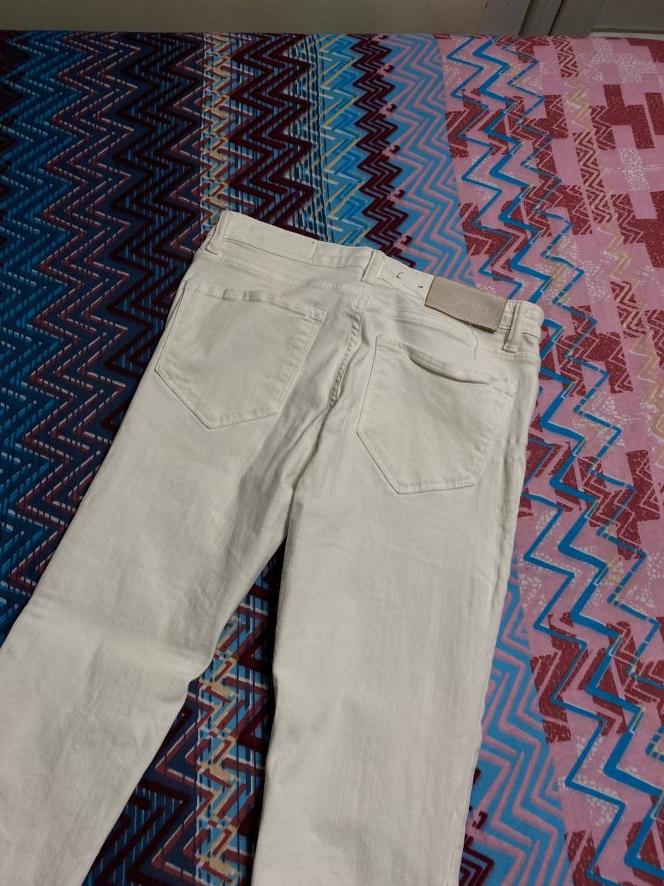 Allsaints Allsaints jeans white vintage crazy Y2K size 28 streetwear Size 28" / US 6 / IT 42 - 21 Thumbnail