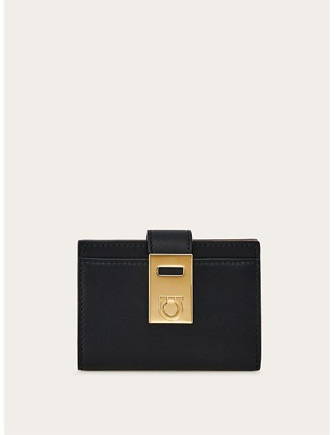 Salvatore Ferragamo o1s1rm0526 Size : OS / Card Holder in Black Size ONE SIZE - 1 Thumbnail