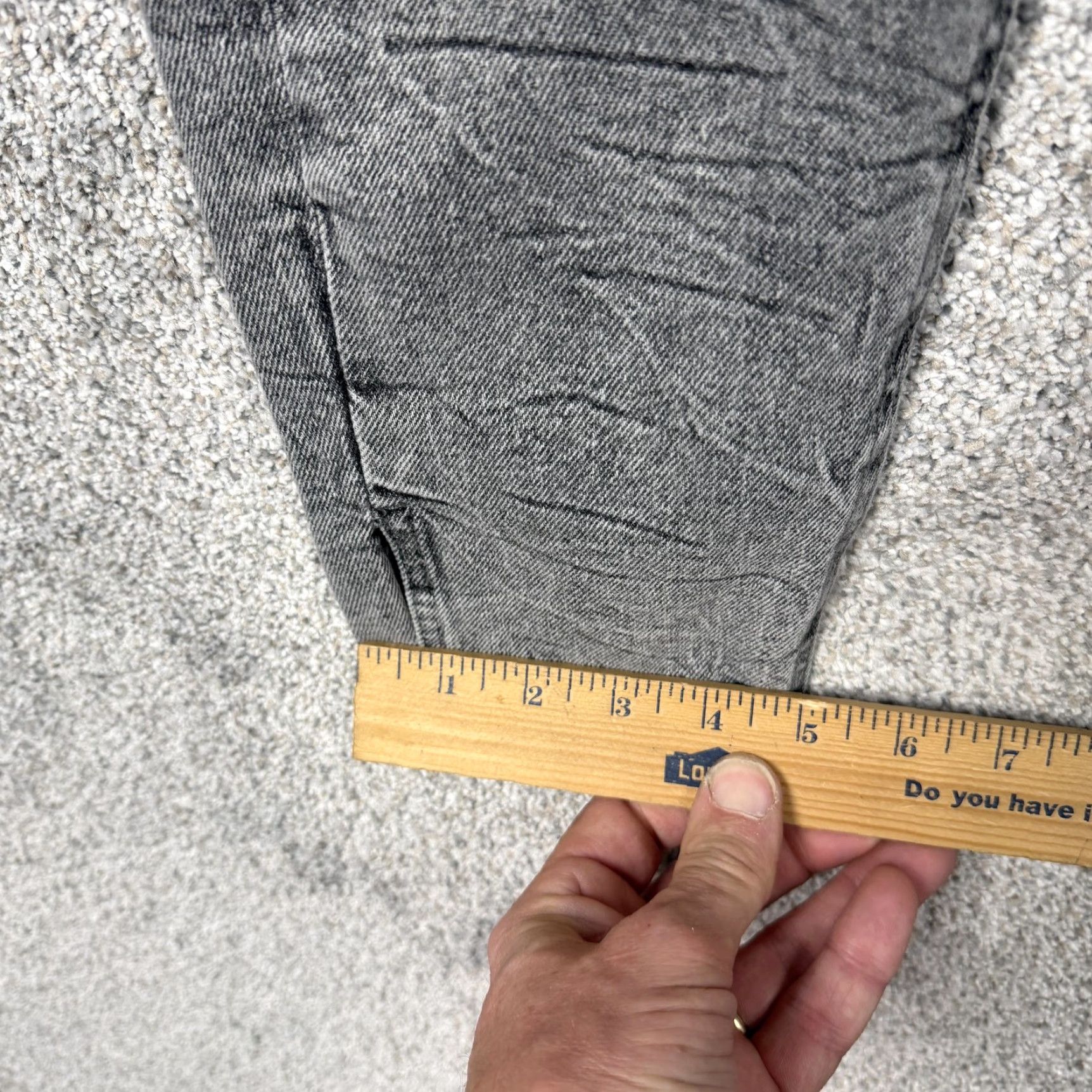Vintage Kensie The Kelsey Jeans Womens 10/30 Gray High Rise Skinny Denim Edgy Streetwear Size 32" / US 10 / IT 46 - 3 Thumbnail