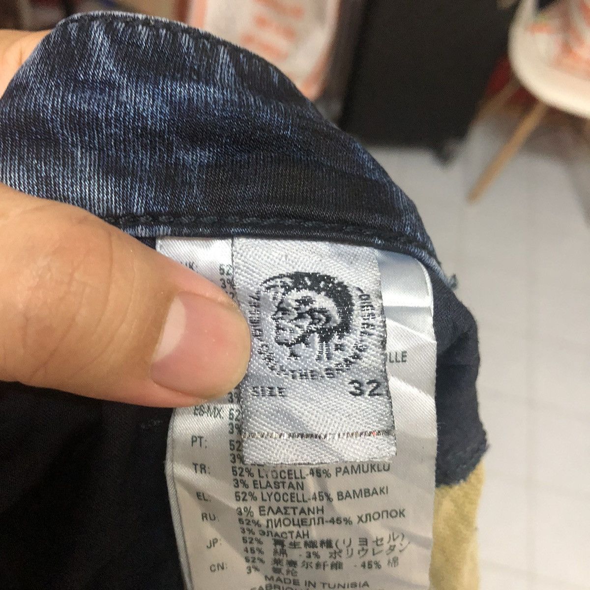 Diesel Diesel Blue streetwear Denim sweatPants #A2118 Size US 32 / EU 48 - 24 Thumbnail
