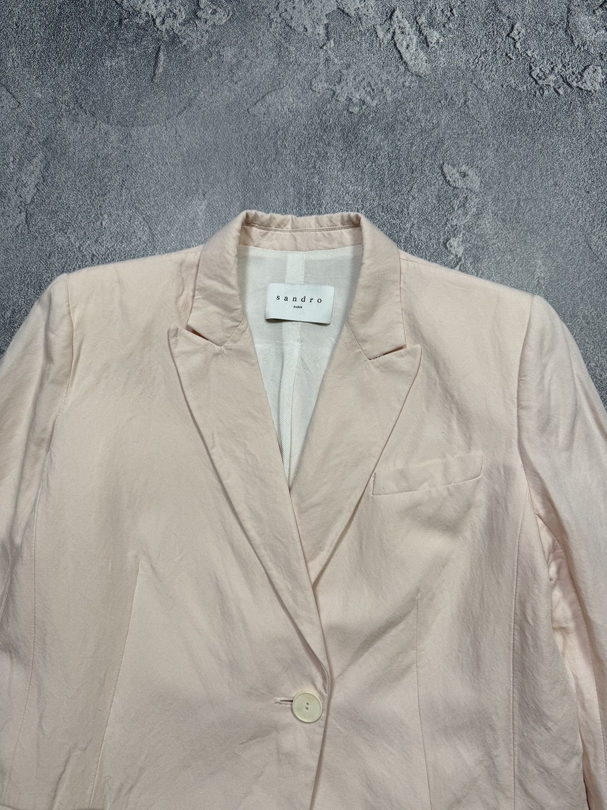 Sandro Sandro Paris Blazer Jacket Size S / US 4 / IT 40 - 5 Thumbnail