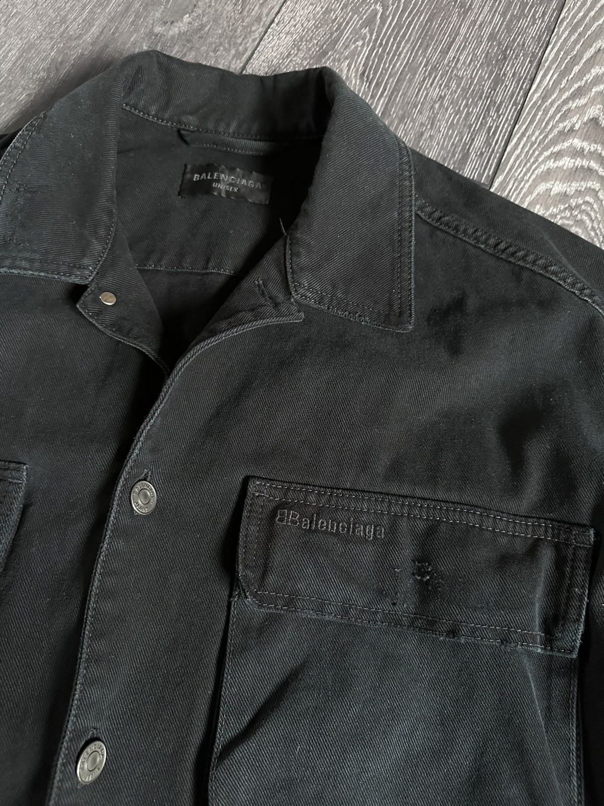 Balenciaga balenciaga bb corp cargo distressed jacket large fit Size US S / EU 44-46 / 1 - 4 Thumbnail
