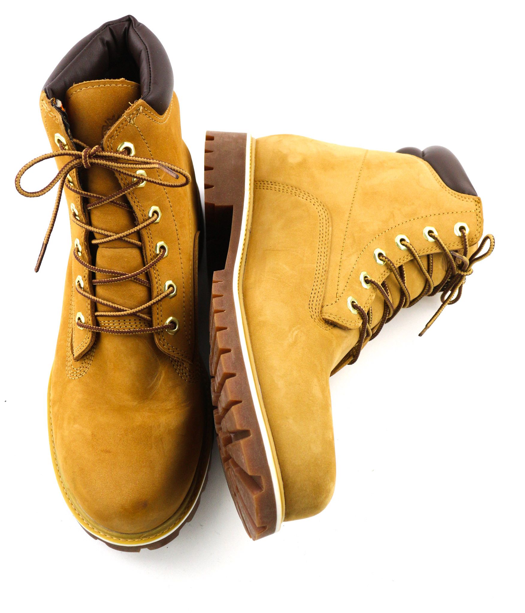 Timberland 37578 UK10.5 Brown Leather Lace Up 80984 Size US 11 / EU 44 - 5 Thumbnail