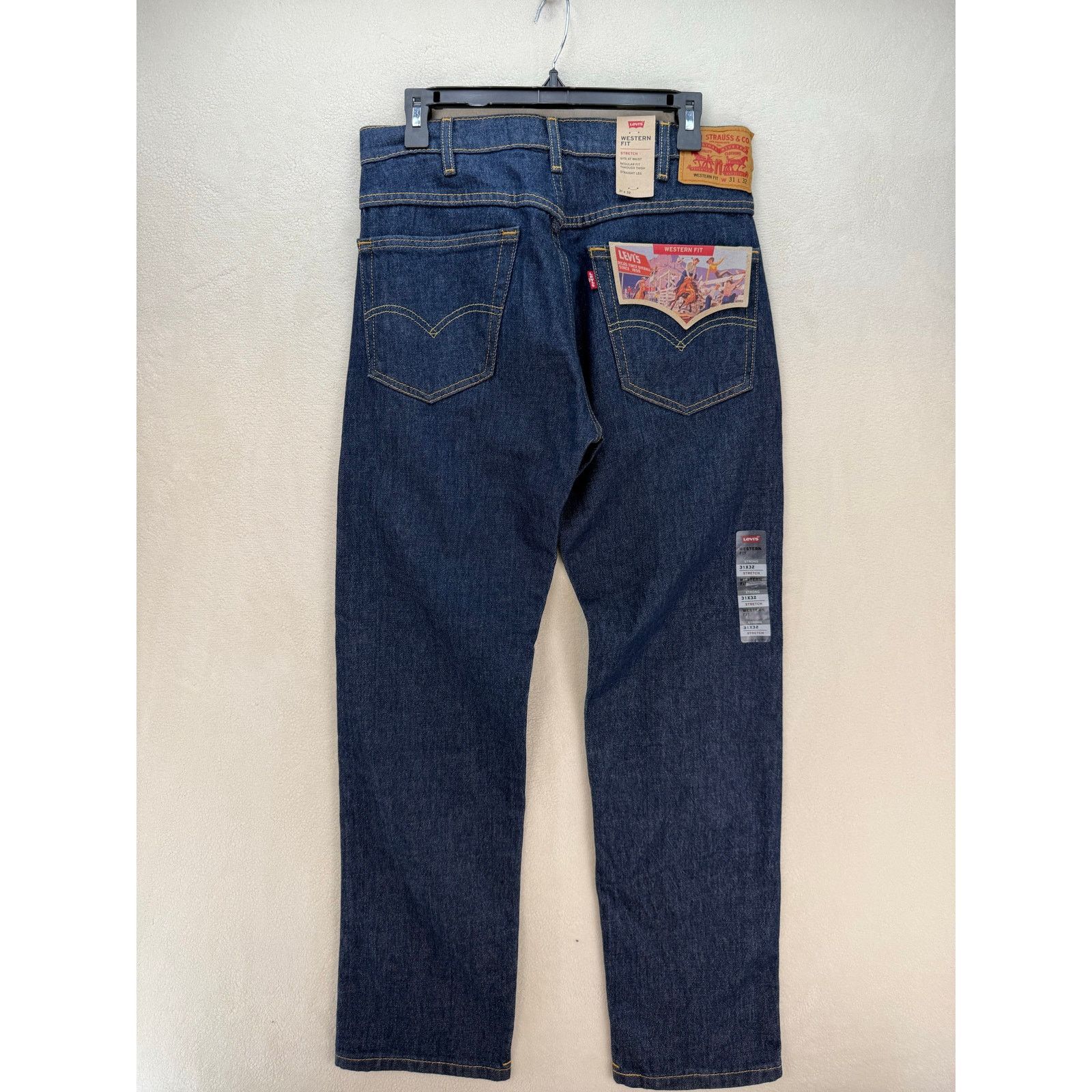 Levi's LEVI'S WESTERN FIT MEN'S 31X32 STRAIGHT BOOTCUT ON THAT MOUN Size US 31 - 7 Thumbnail