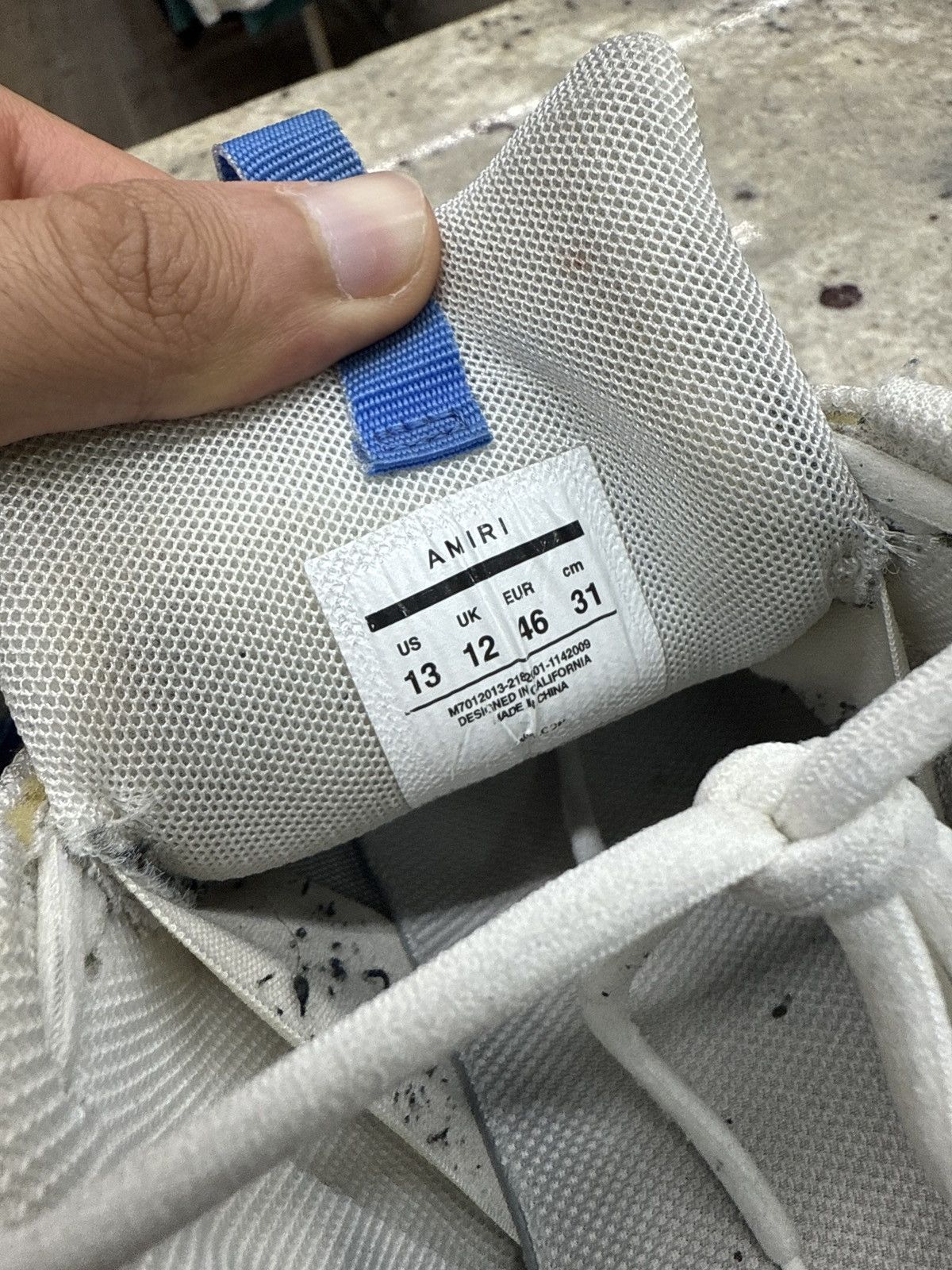Amiri Amiri Bone Runners Size US 13 / EU 46 - 4 Thumbnail