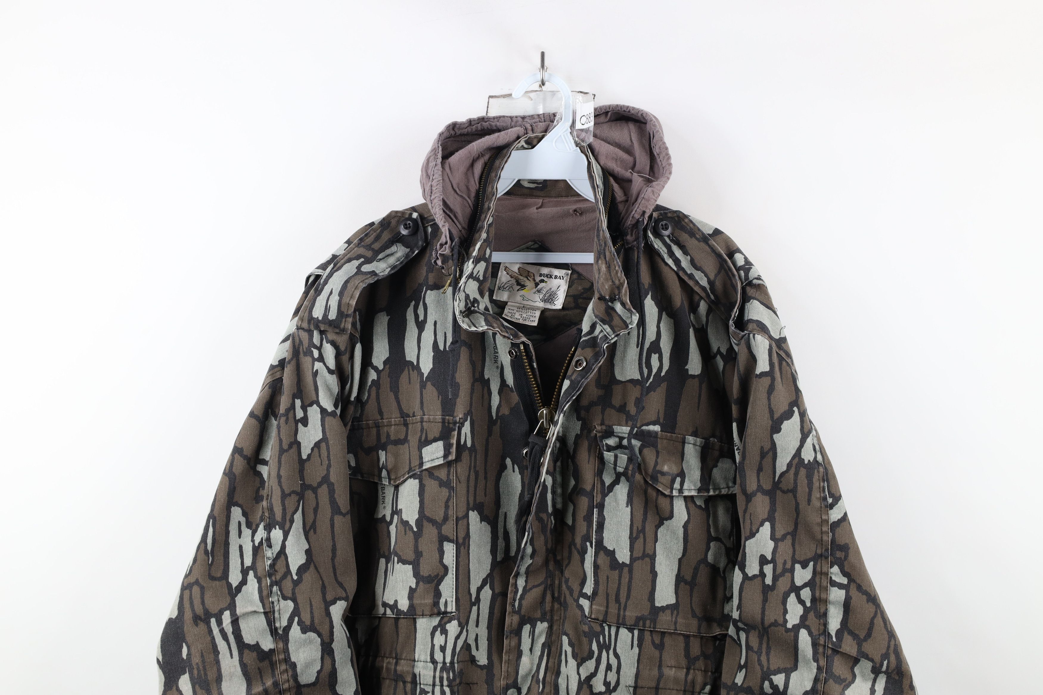 Vintage Vintage 80s 90s Streetwear Camouflage M51 Field Jacket Size US L / EU 52-54 / 3 - 2 Thumbnail