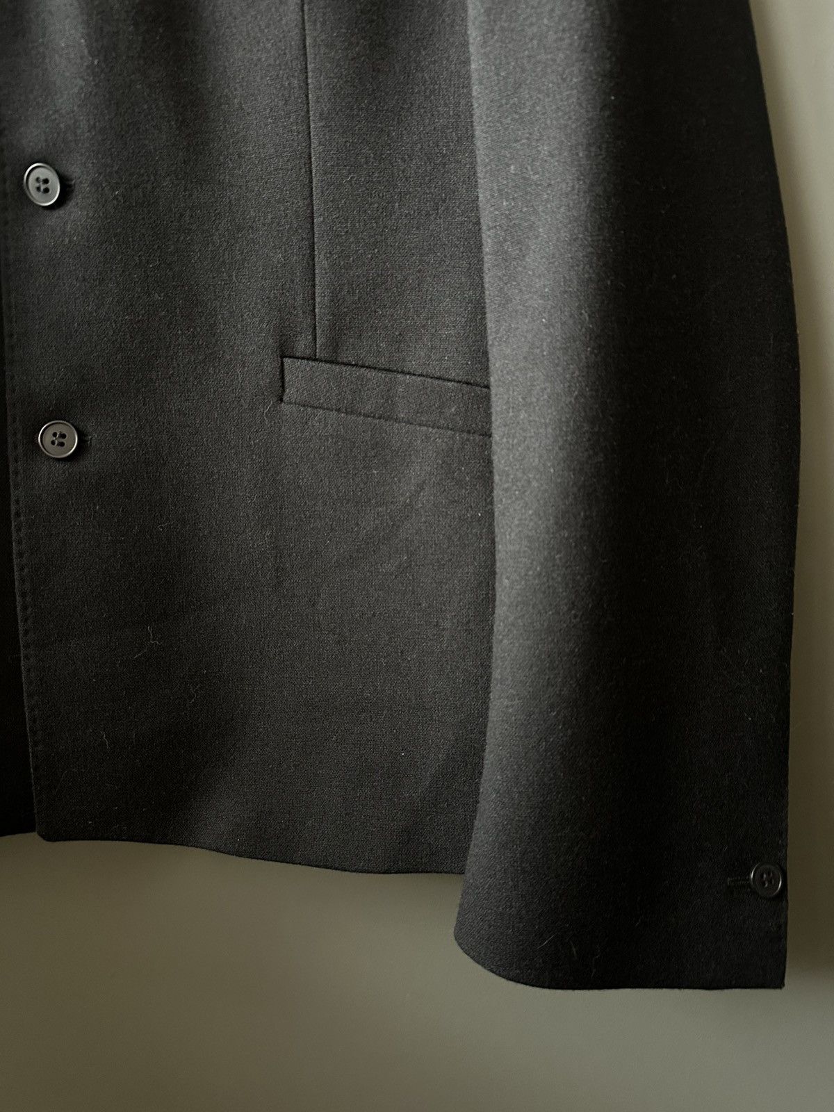 V AVE SHOE REPAIR Fifth Avenue Shoe Repair Avant Garde 3 Wool Blazer Jacket Size 46R - 3 Thumbnail
