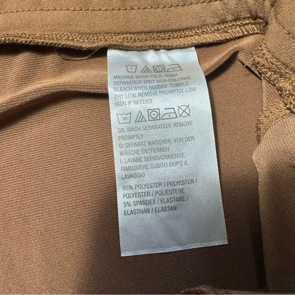 Other New Susan Graver Liquid Knit Crop Light Brown Pants With Re Size 42" / US 20 - 8 Thumbnail