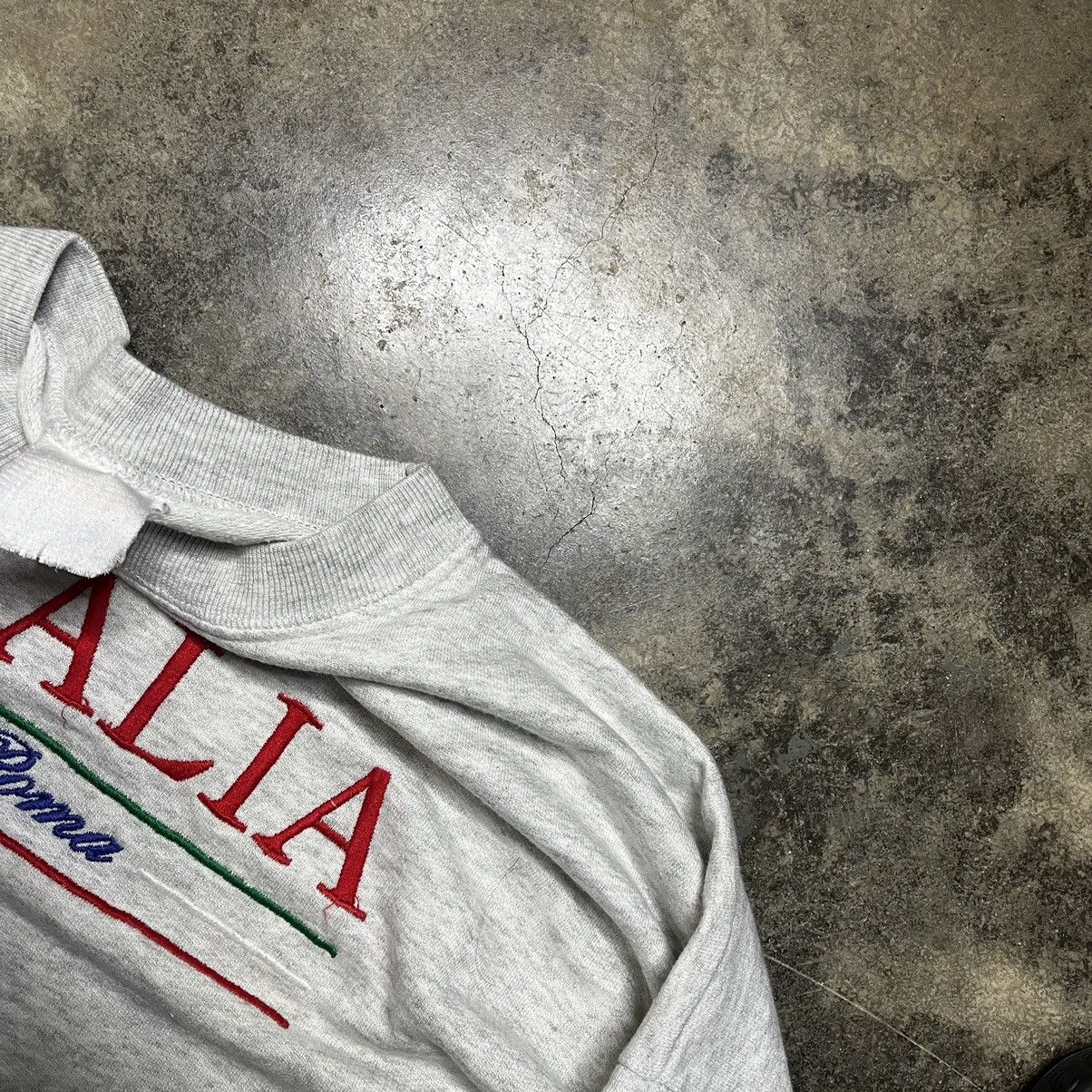 Vintage vintage rome italy roma italia crop sweatshirt Size US L / EU 52-54 / 3 - 4 Thumbnail