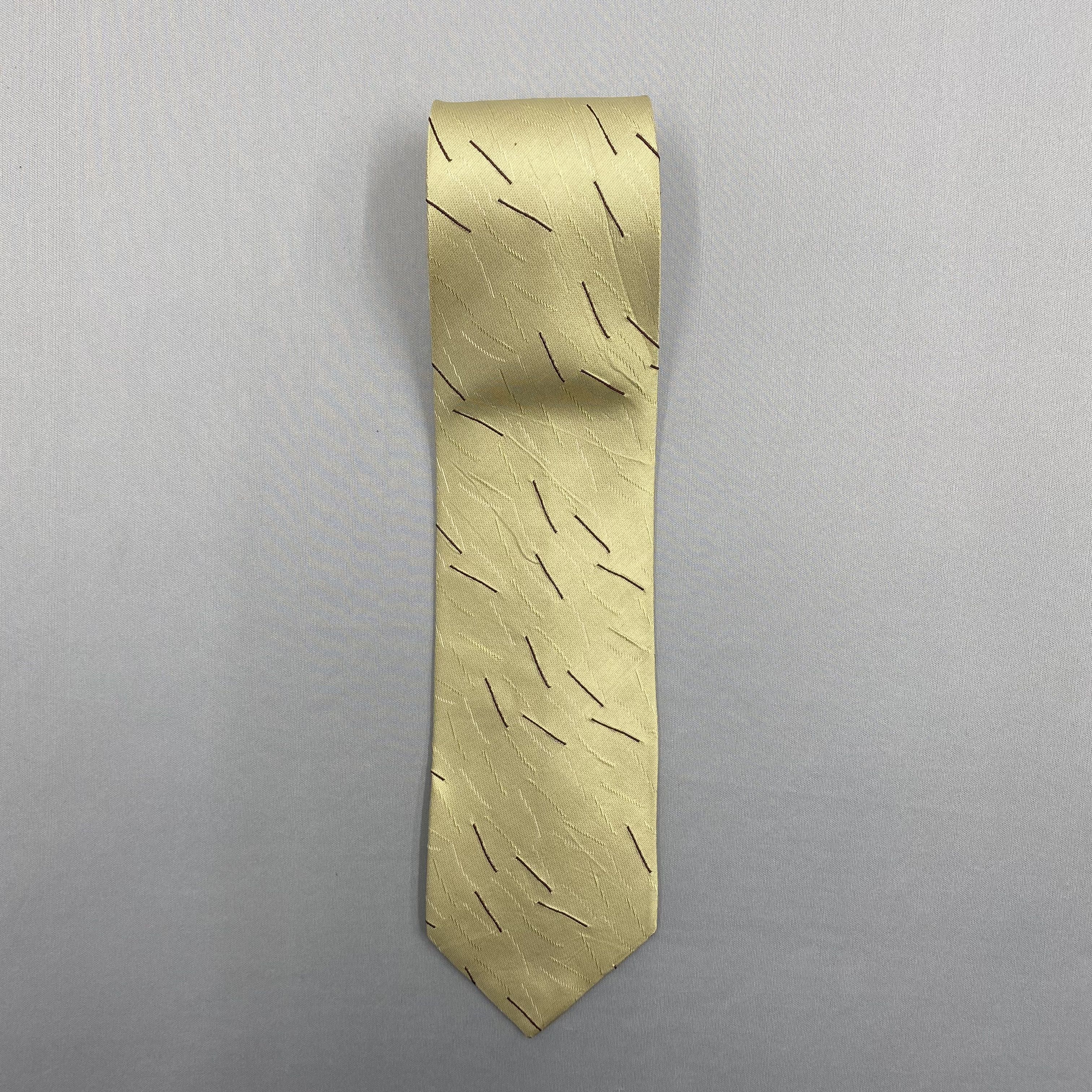 Issey Miyake Vintage Issey Miyake SILK Necktie Cravate Pure Silk Neck Tie Size ONE SIZE - 3 Thumbnail